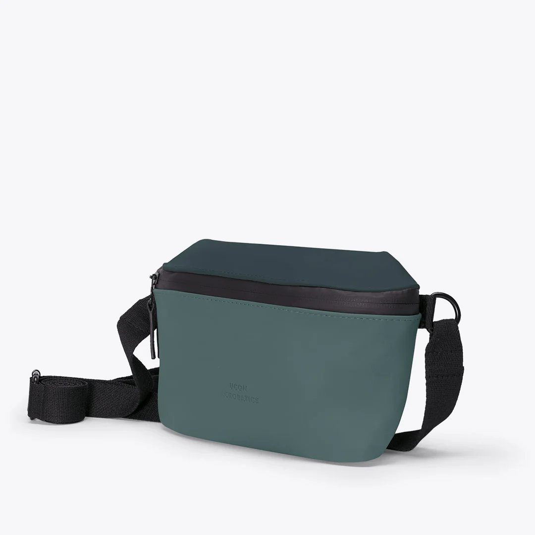 Ucon Acrobatics Jona Belt Bag - Waterproof & Lightweight Fanny Pack for Hiking, Travel & Everyday Use - Forest Pine Green