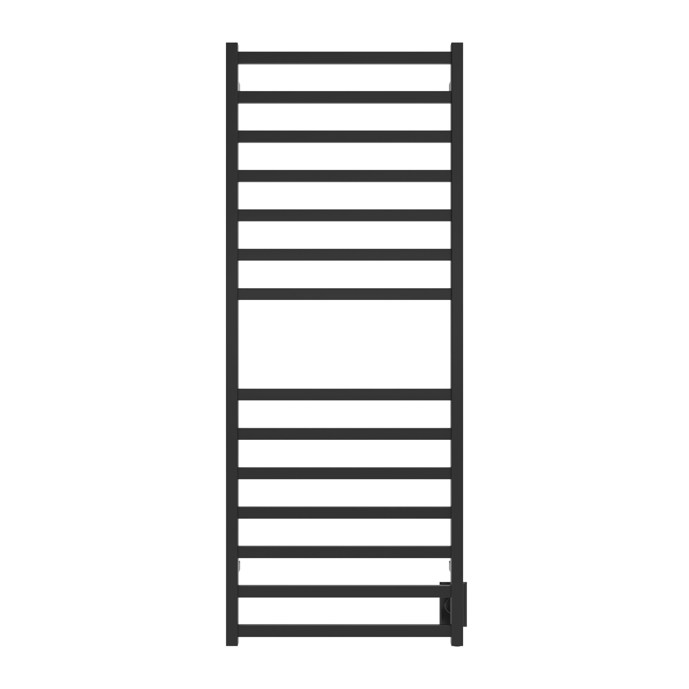Kontour Square Plug-In or Hardwired Bathroom Towel Warmer - 24