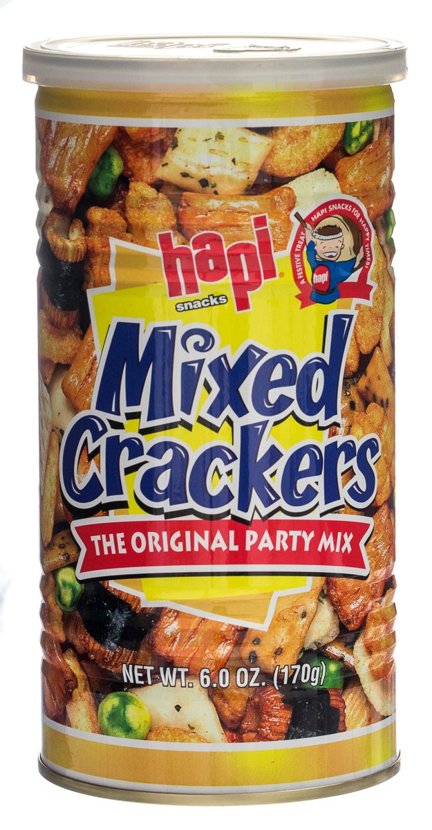 Hapi Snacks Mixed Crackers - 6 Oz Pack of Assorted Crackers for Snacking, Lunch Boxes, Parties & On-The-Go