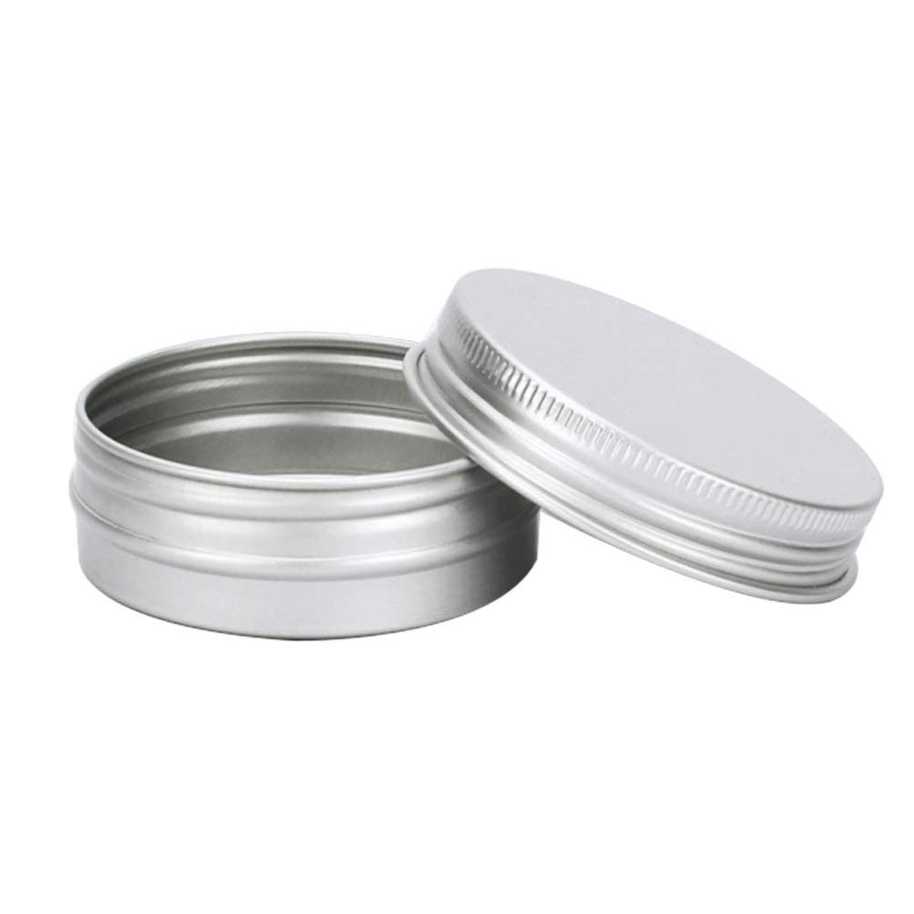 24-Piece Empty Cosmetic Containers with Lids - Travel-Sized Cream Jars, Sample Jars & Candle Holders - Perfect for DIY Beauty, Toiletries, Wedding Favors & Small Business Packaging