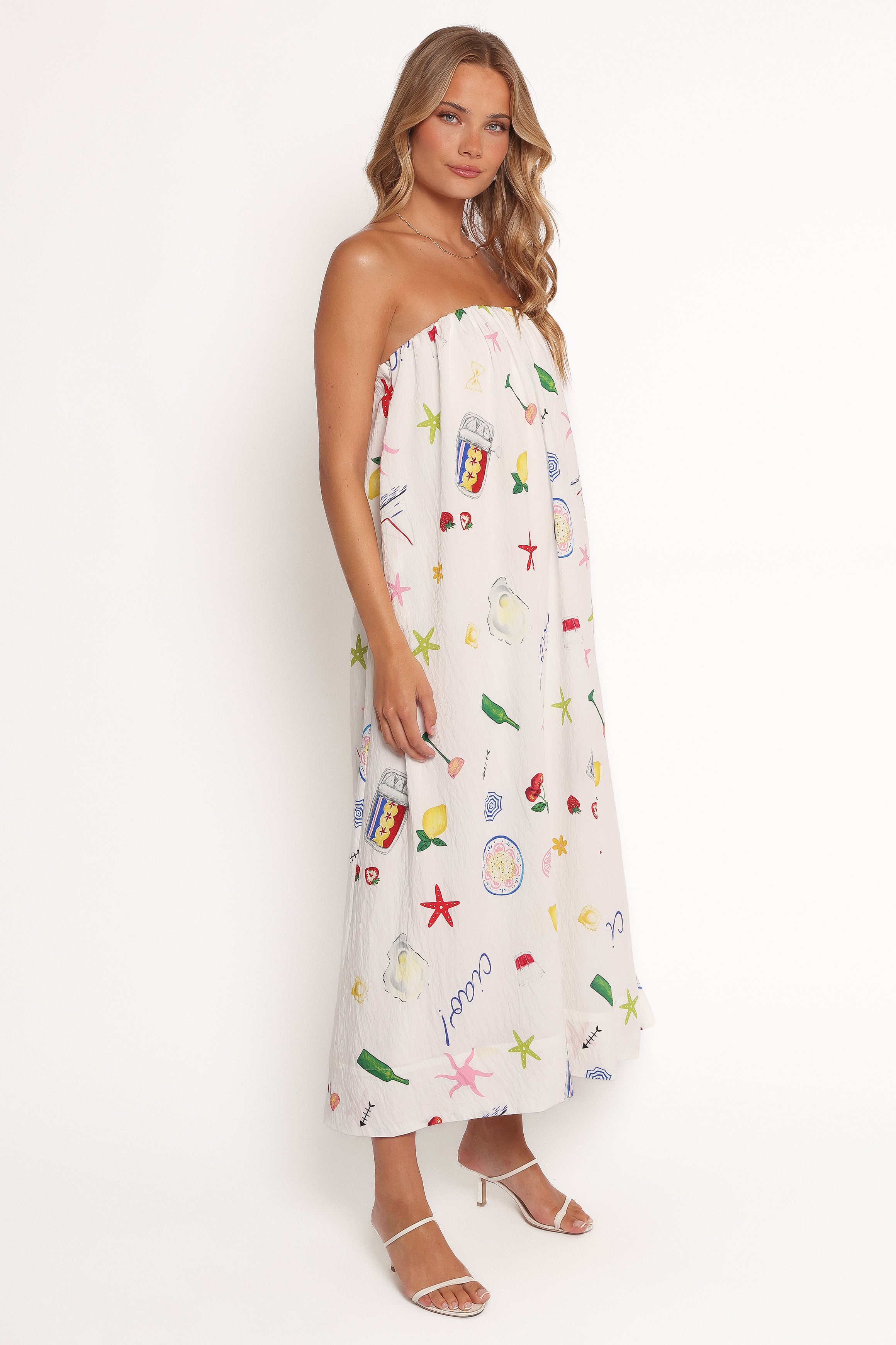 Celia Women's Maxi Dress - Flowy Long Summer Dress with Pockets, Elegant Boho Chic Style for Beach, Vacation & Casual Wear