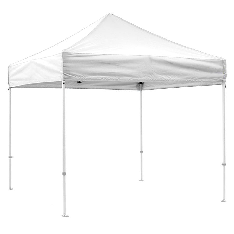 10x10 Instant Pop Up Canopy with Aluminum Frame - Portable Outdoor Shelter for Camping, Beach, Picnics & Backyard Parties