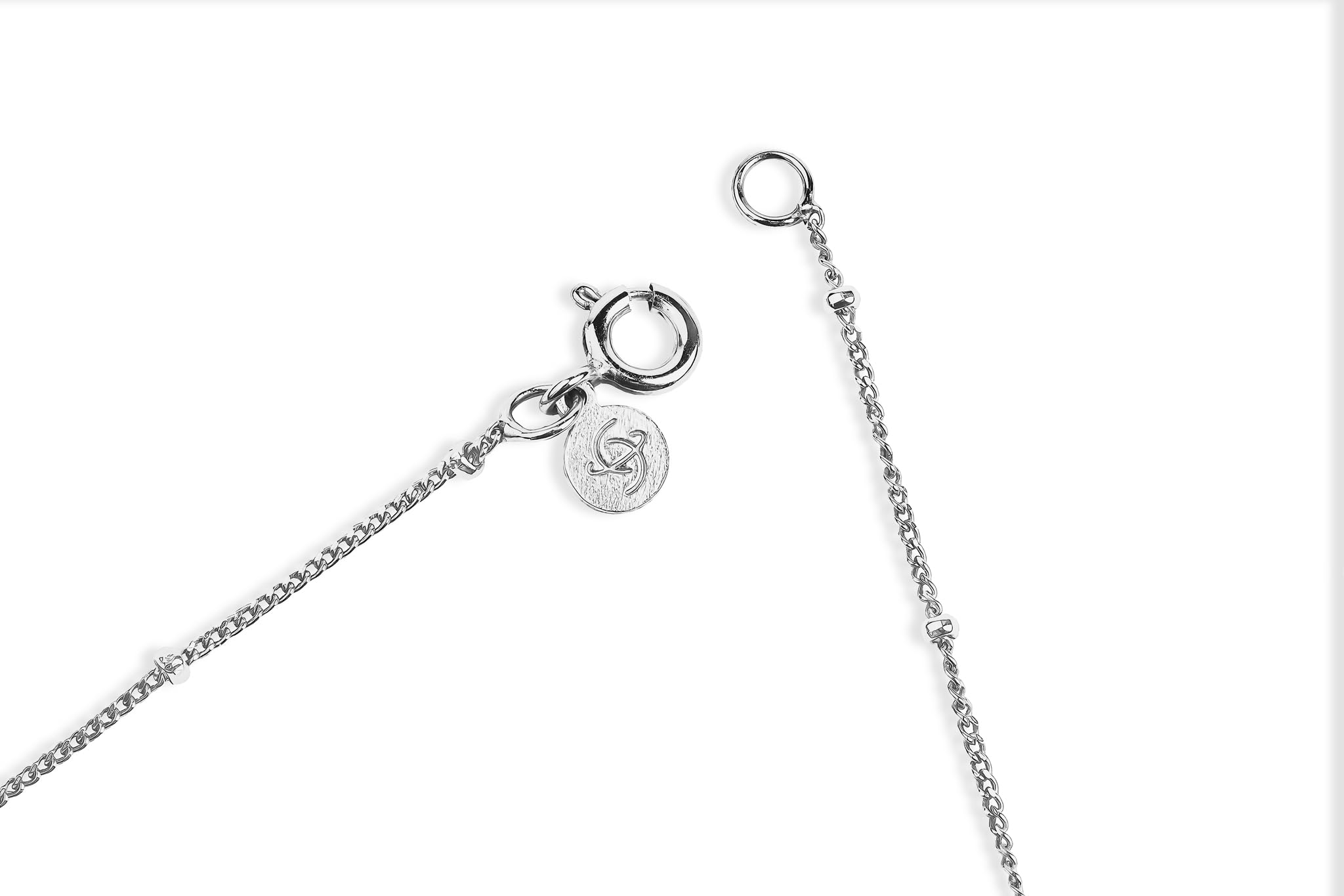 Chelsea Charles Women's Sports Charm Necklace - Elegant Sterling Silver Tennis & Golf Pendant Jewelry for Athletes, Gifts for Her - Perfect for Workouts, Games & Everyday Wear