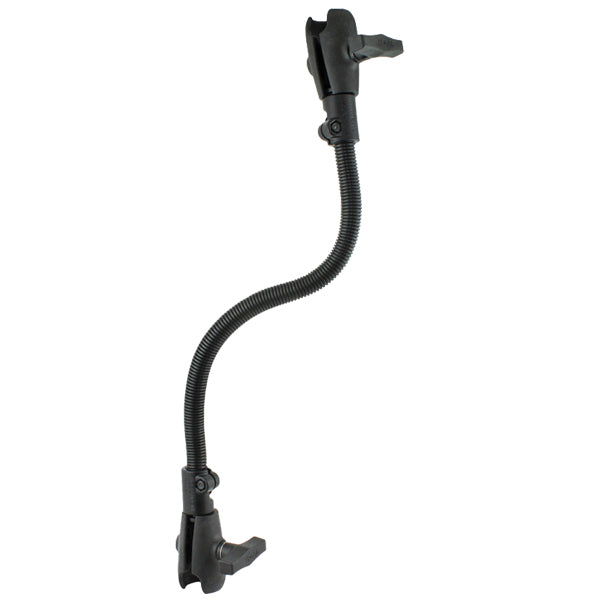 RAM 18 Rigid Aluminum Rod Arm with 2 Single Open Sockets for 1.5