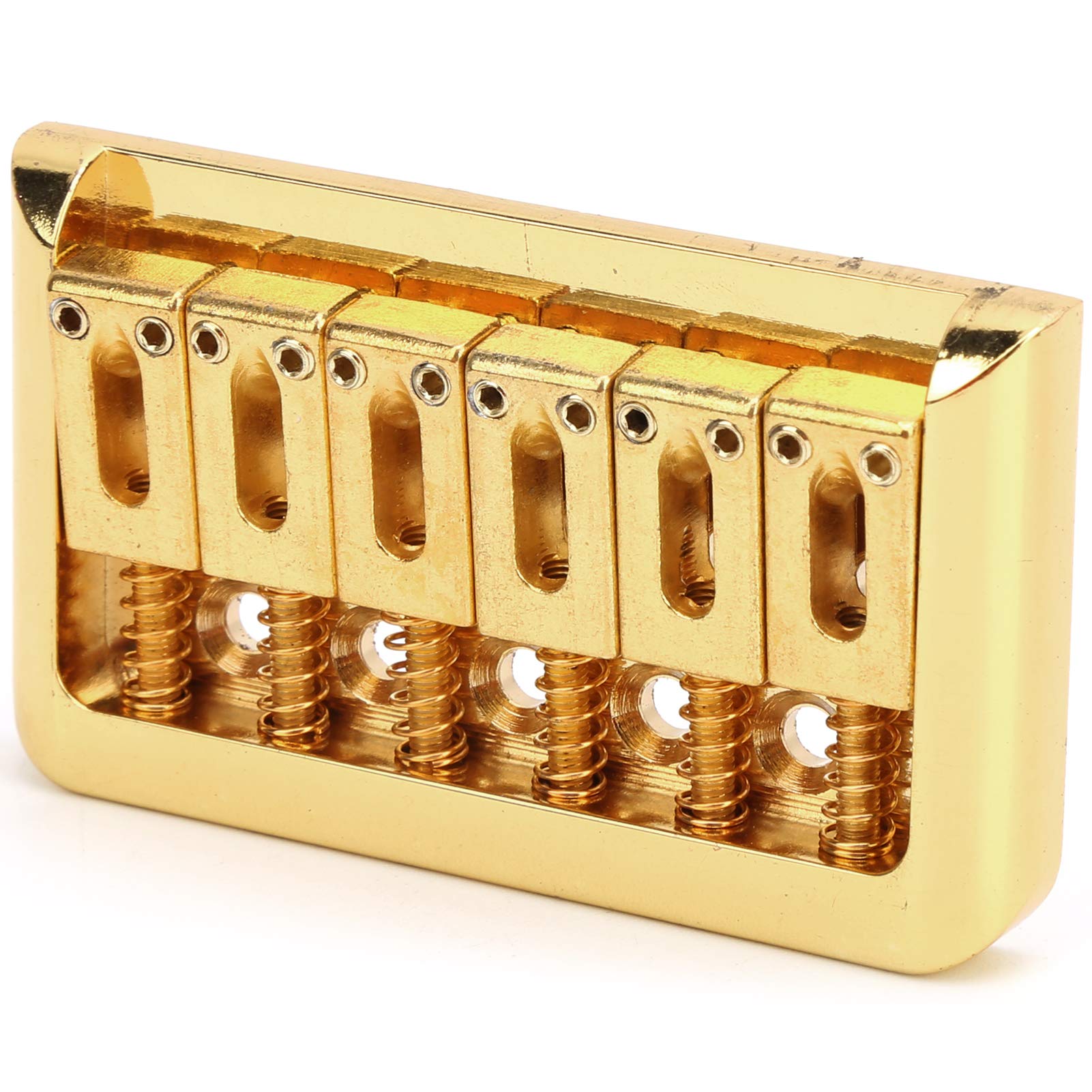 Premium Zinc Alloy Guitar Roller Tail - Non-Rust Fixed Bridge for Electric Guitars | Perfect for Smooth String Action & Enhanced Playability | Ideal for Stage Performances, Studio Recording & Practice Sessions