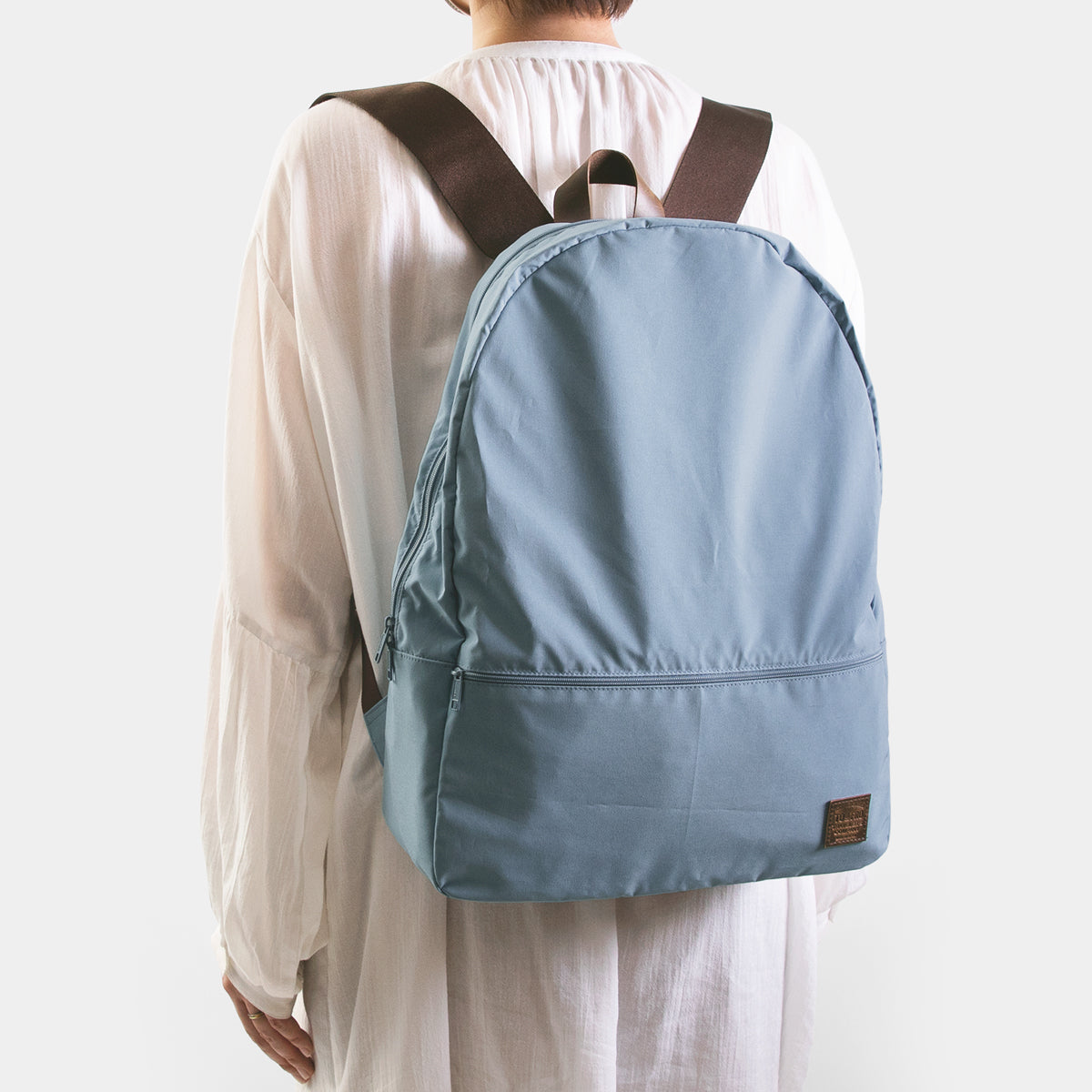 TRAVELER'S COMPANY Traveler's Factory x TO&FRO Blue Gray Backpack - Stylish & Durable for Travel, Work & Daily Commute