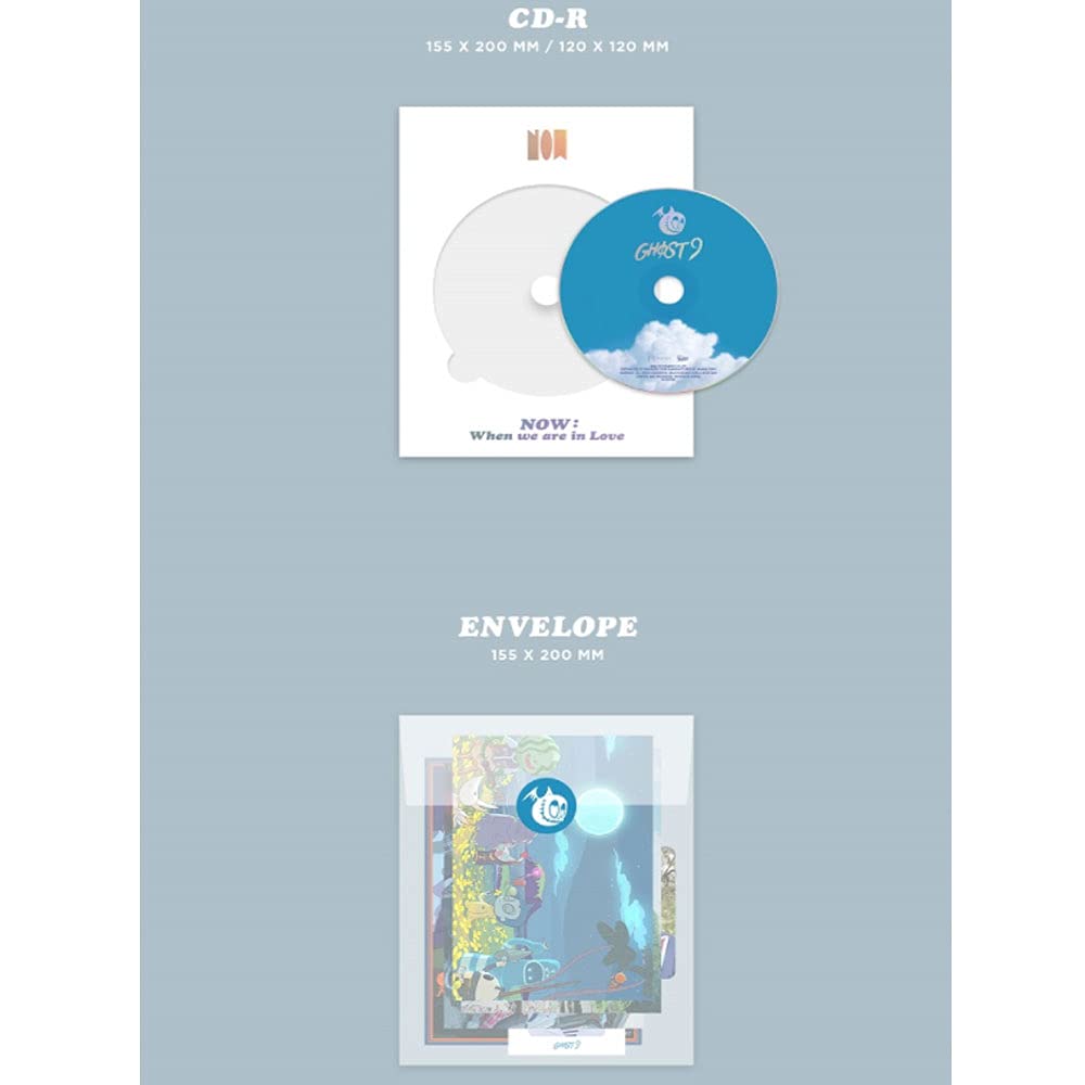 Ghost9 4th Mini Album - NOW : When we are in Love (K-Pop CD + Exclusive Folded Poster) | Perfect for K-Pop Collectors & Gift Giving