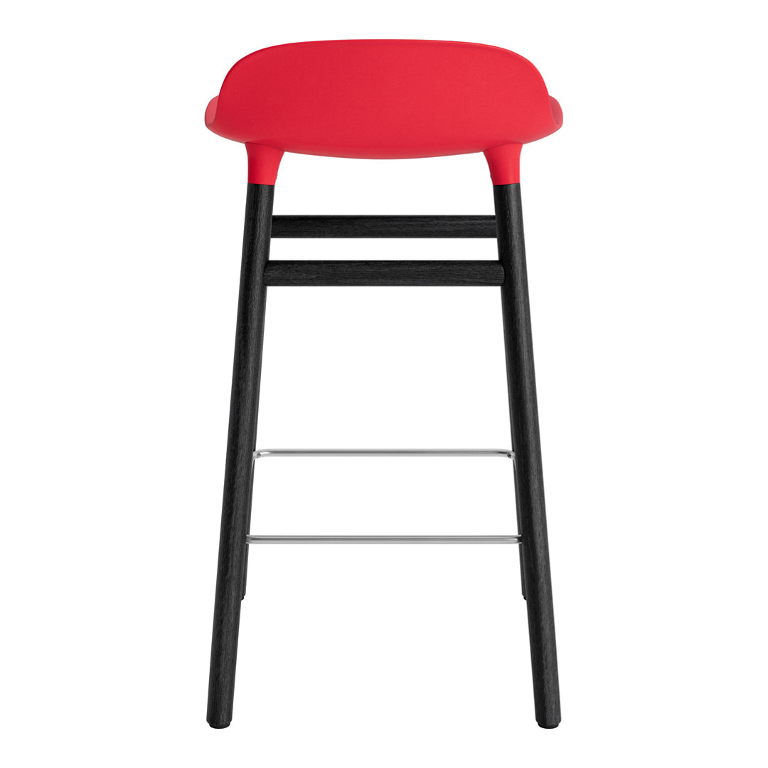 Modern Wooden Counter Stool with Sturdy Wood Legs - Perfect for Kitchen Islands, Bars, and Breakfast Nooks
