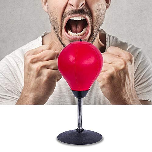 XiaoMinZhang Stress Relief Punching Ball - Durable Desktop Boxing Ball with Suction Cup Holder for Speed Training & Fitness | Perfect for Office Stress Relief, Home Workouts, and Boxing Practice