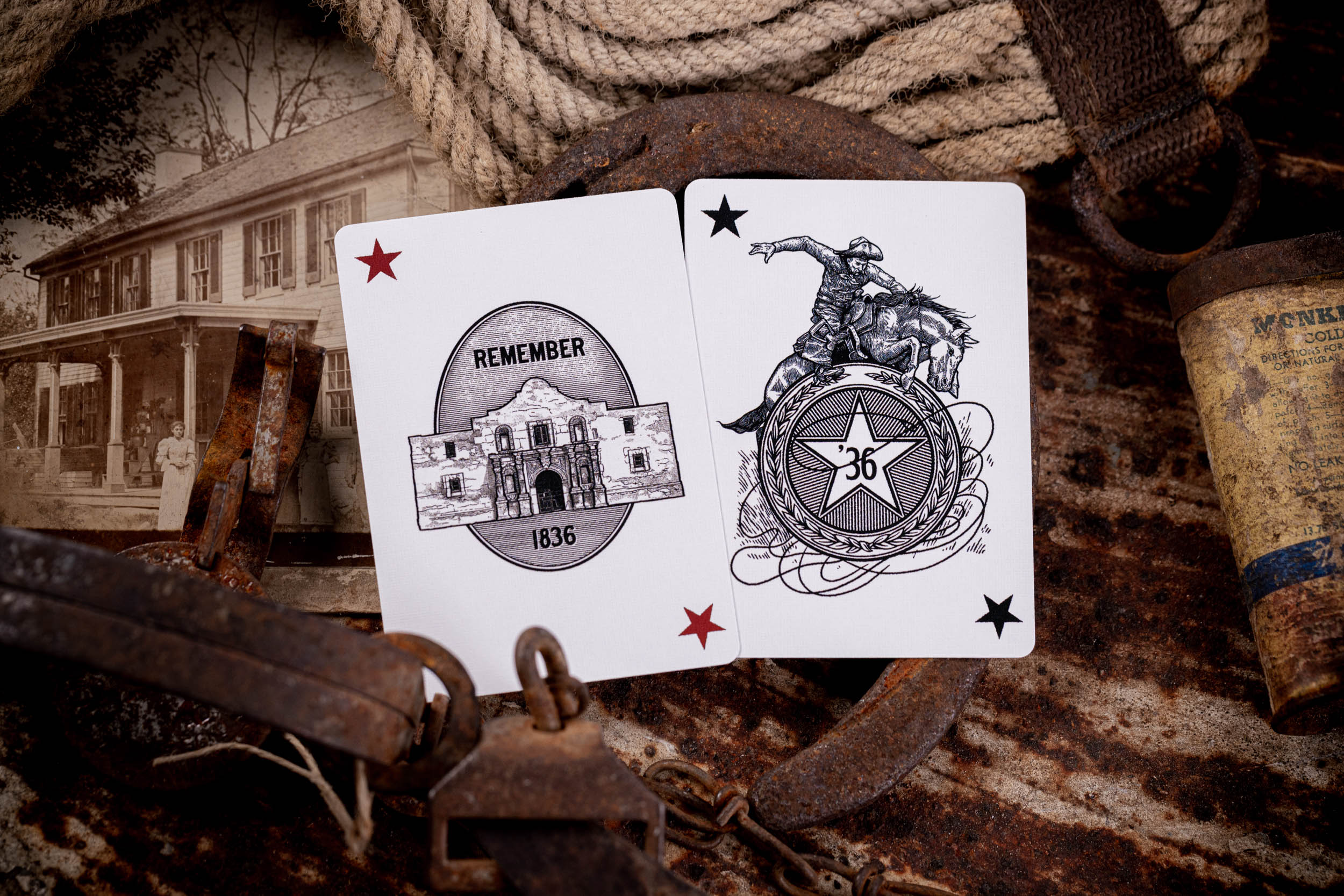 Premium TEXAN '36 Luxury Playing Cards - Elegant Deck for Poker, Blackjack, and Casino Games - Perfect for Game Nights, Gifts, and Collectors