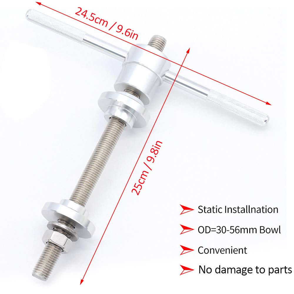Lixada Bike Headset Cup Press Installation Tool - Professional Bicycle Repair Kit for Smooth Headset Installation - Perfect for DIY Bike Maintenance and Workshop Use