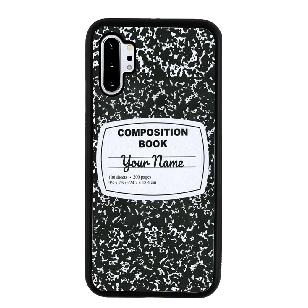 Custom Name Notebook & Samsung Note 10 Plus Phone Case - School & Office Gifts