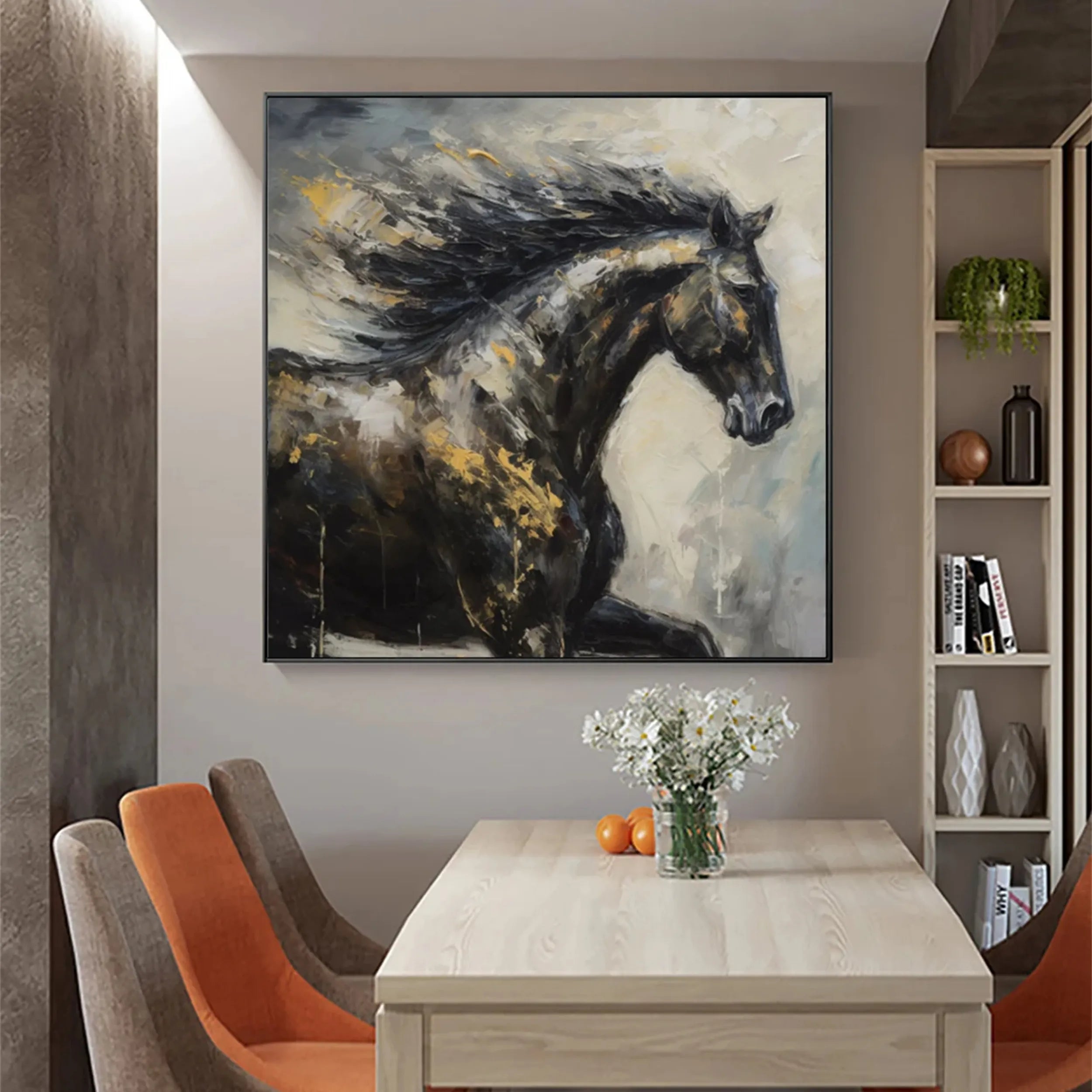 Animal Art Painting #AP045 - Handmade Canvas Wall Decor for Living Room, Bedroom & Office - Wildlife & Nature Inspired Artwork