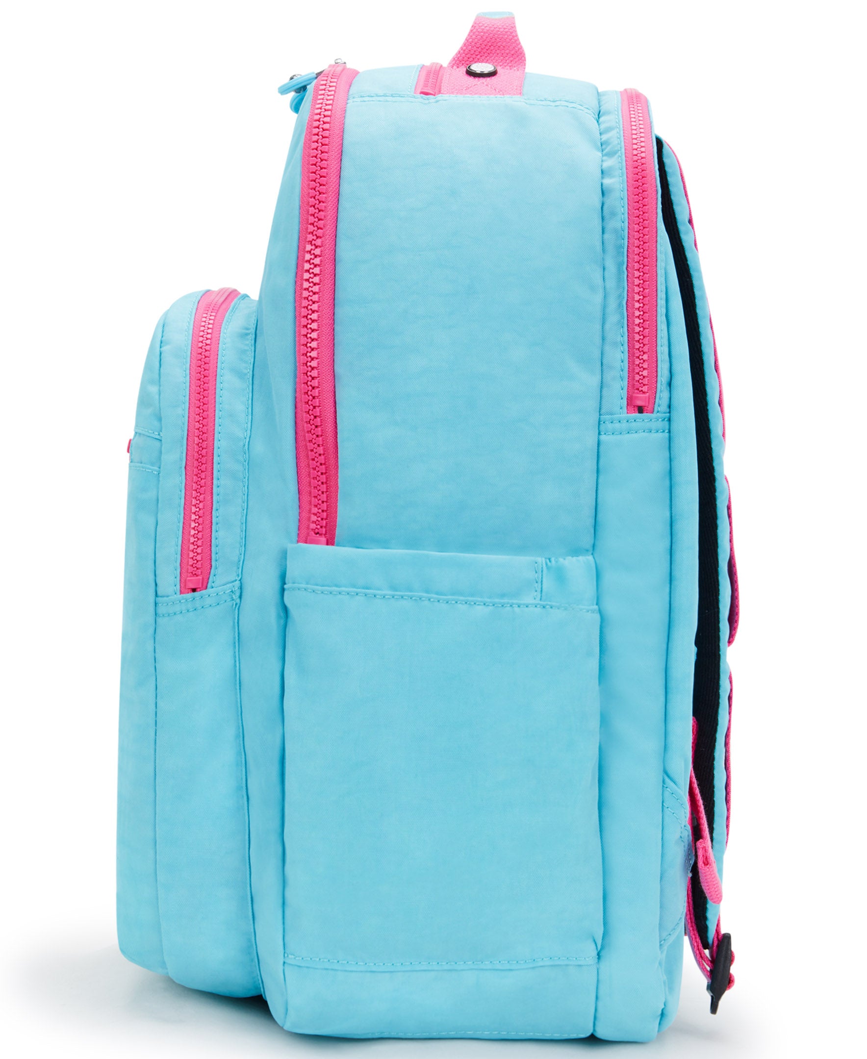 Kipling Seoul Extra Large 17 Inch Laptop Backpack - Blue Sea Combo | Water-Resistant Travel & Work Backpack for Men & Women | Perfect for Commuting, Business Trips & College Students