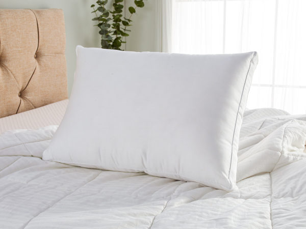 Dual Layer Extra Firm Support Pillow for Back & Side Sleepers - Carpenter Co. Comfort Pillow for Neck Pain Relief & Better Sleep