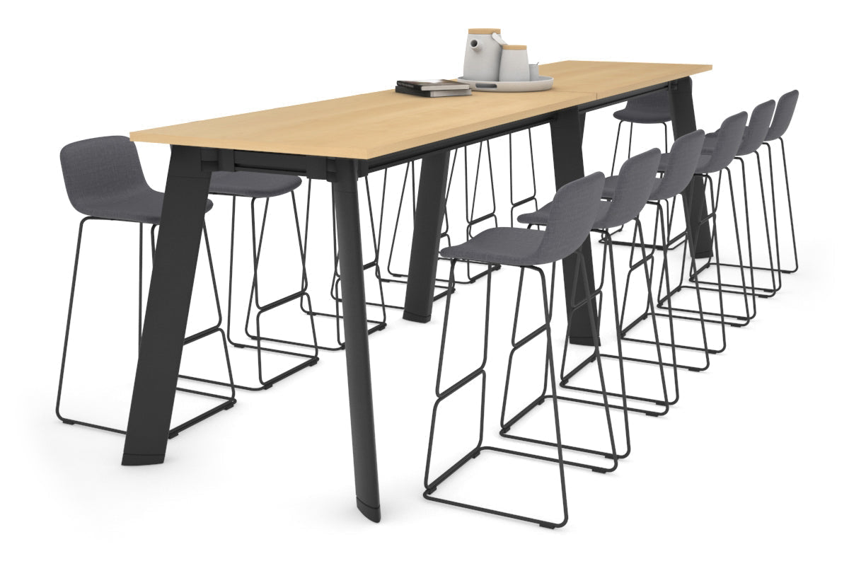 Switch Collaborative Counter High Table - 3200L x 800W - Modern Office Standing Desk for Coworking Spaces, Home Offices & Commercial Use