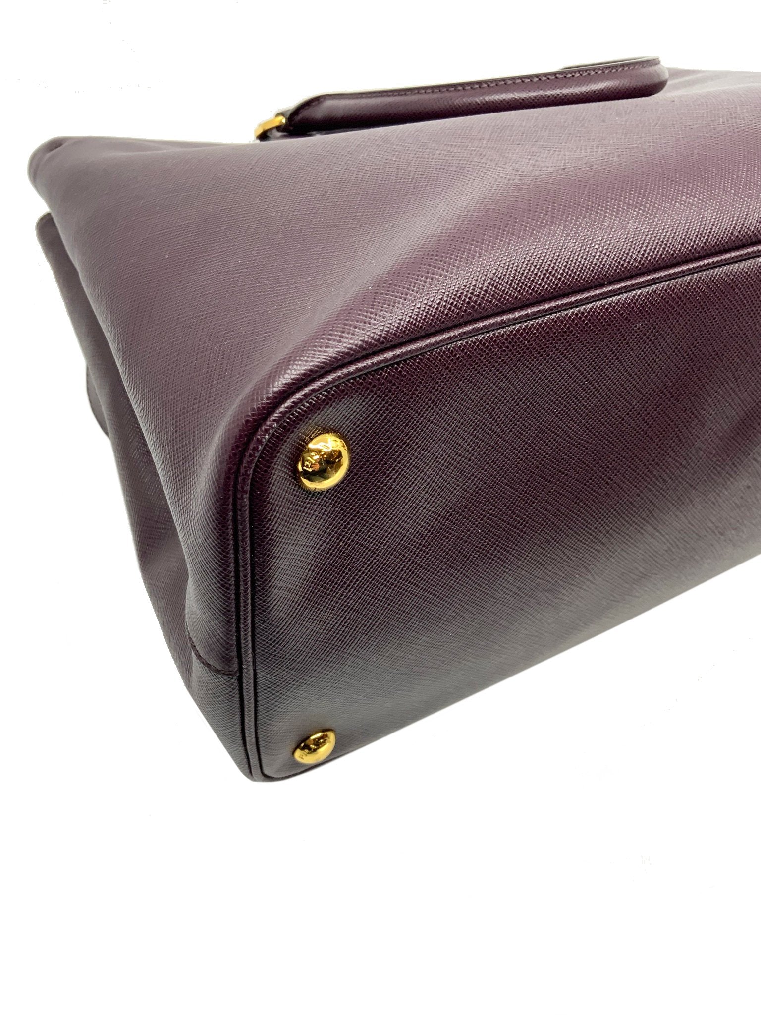 Prada Saffiano Leather Small Tote Bag for Women | Luxurious Designer Handbag for Work, Travel & Everyday Use