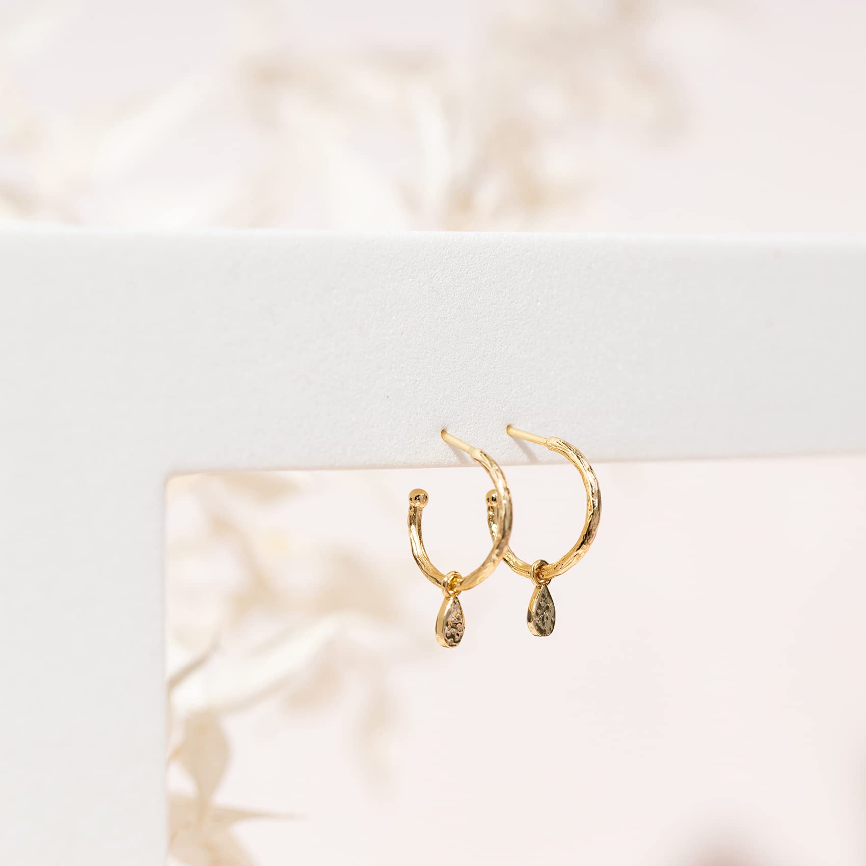 PAVOI 14K Gold Plated 925 Sterling Silver Huggie Hoop Earrings with Dangle | Small Hoop Earrings for Women | Trendy Everyday & Party Jewelry | Perfect for Work, Date Night & Special Occasions