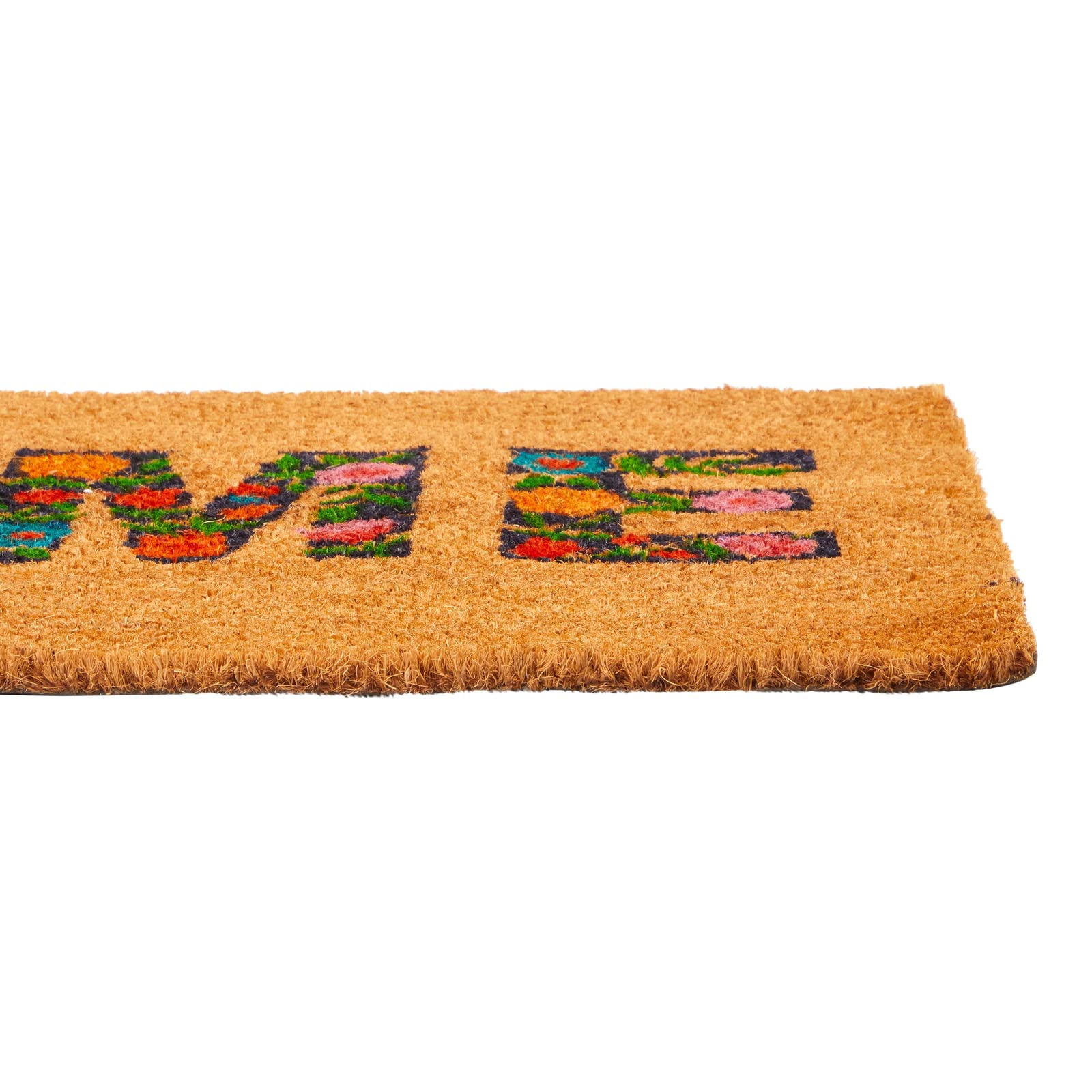 Juvale Non-Slip Coco Coir Front Door Welcome Mat - 17 x 30 Inch Durable Indoor Outdoor Rug for Home, Porch, Entryway - Natural Eco-Friendly Doormat for High Traffic Areas, All Weather Use