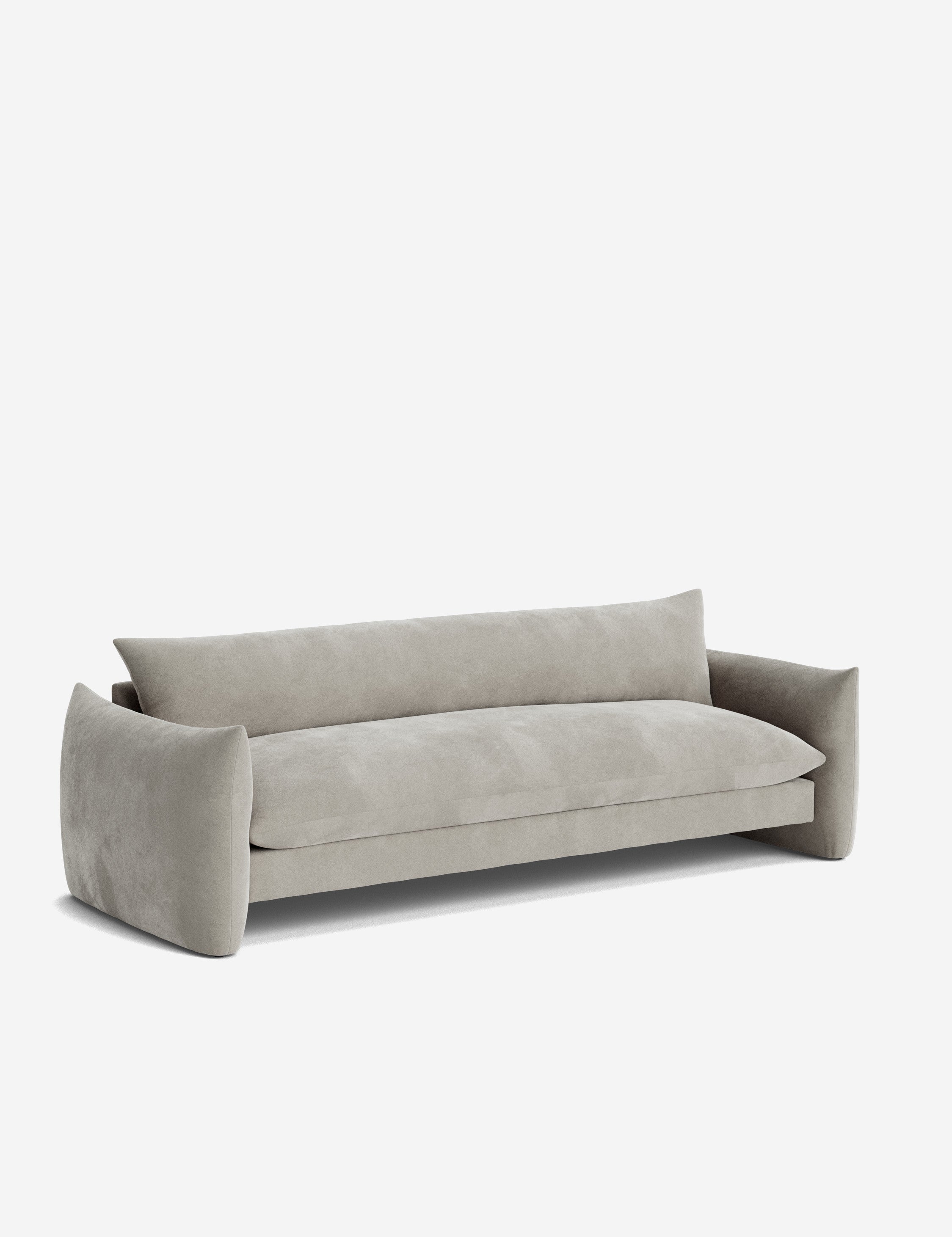 Banks Sofa - Modern Comfortable Couch for Living Room, Lounge & Office - Premium Upholstered Sectional Sofa with Soft Cushions