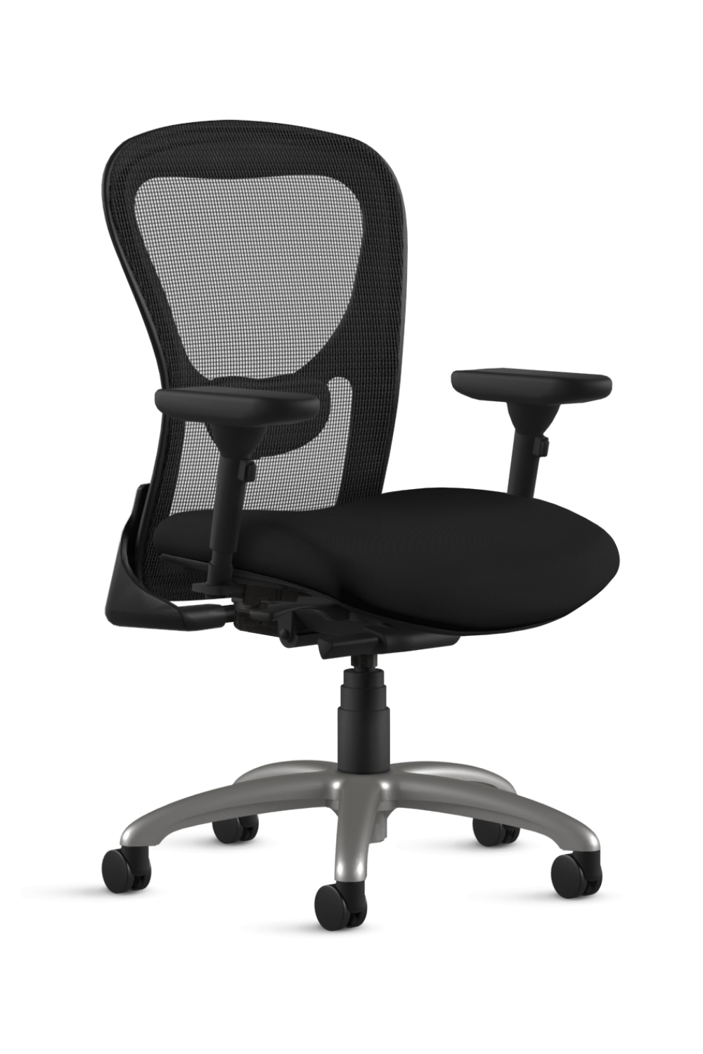 9 to 5 STRATA Mid Back Task Chair (1560) - Ergonomic Office Chair for Home & Work, Adjustable Height & Lumbar Support - Perfect for Desk Work, Gaming & Study