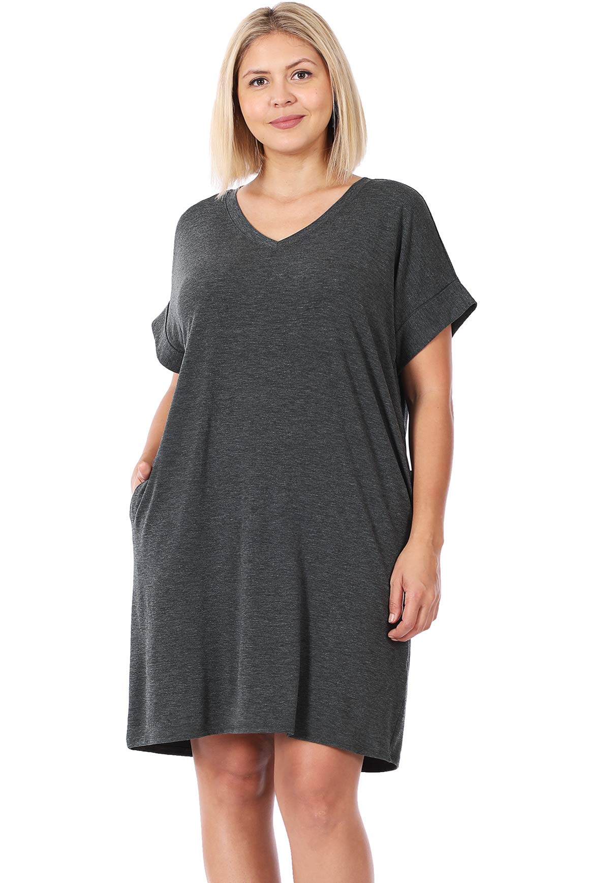 Zenana Women's Casual Summer Dress - Flowy Boho Maxi Dress with Pockets for Beach, Vacation & Everyday Wear