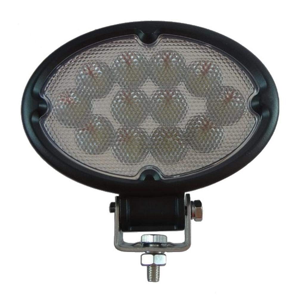 RAParts LED-640F Oval LED Flood Light - 2500 Lumens Super Bright Waterproof Cab Light for Trucks, Trailers, Off-Road Vehicles - Perfect for Night Driving, Camping & Work Sites