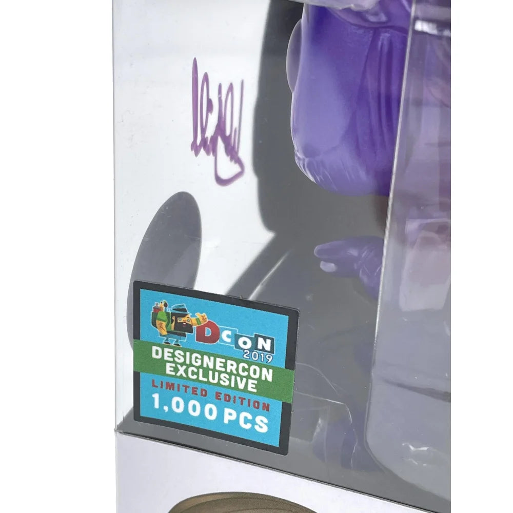 Mark Hamill Autographed Joker Funko Pop #28 Variant with COA - Limited Edition D/100 - Batman Collectible for Display & Gifting
