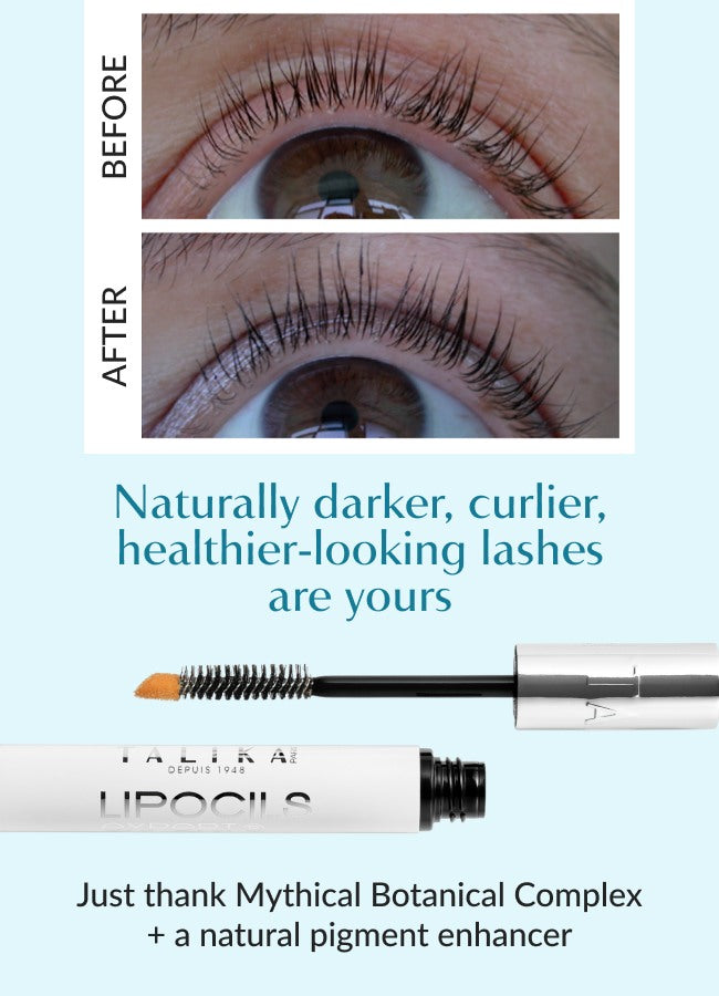 Mini Lipocils Expert Eyelash Serum for Growth & Volume - Natural Lash Enhancer for Longer, Thicker Eyelashes - Perfect for Daily Use & Special Occasions