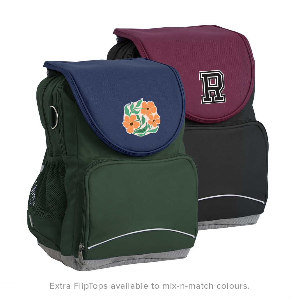 Convertible Senior Backpack with Flip-Top Design - Lightweight & Durable for Travel, School & Everyday Use - Perfect for Commuters & Students