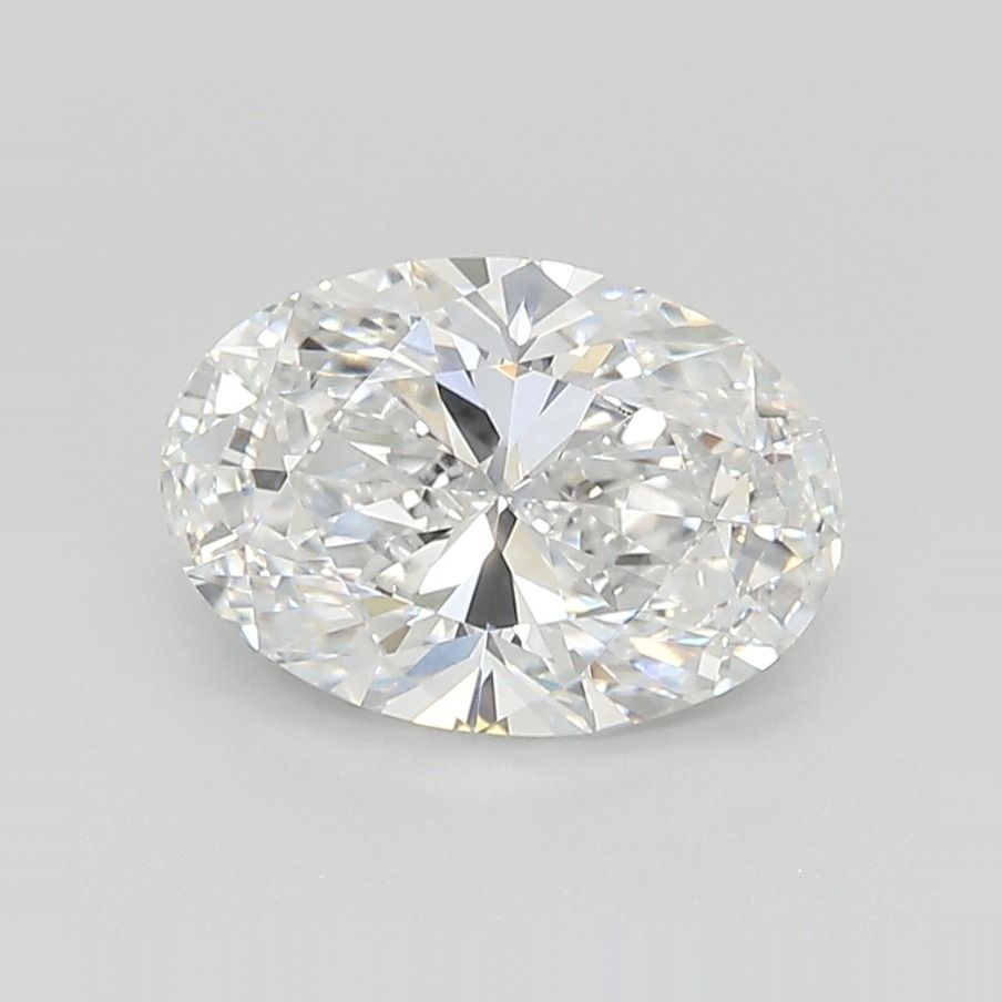 2.10 Carat D Color VVS2 Clarity Oval Lab-Grown Diamond for Engagement Rings & Fine Jewelry