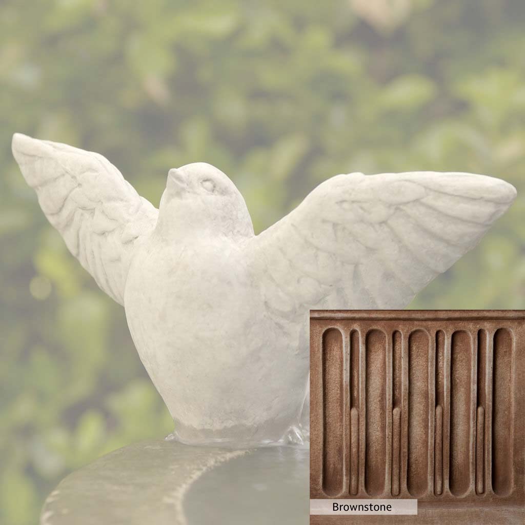Campania International Flutter Bird Statue - Elegant Garden Decor for Outdoor & Indoor Use - Perfect for Patio, Yard, and Home Decoration