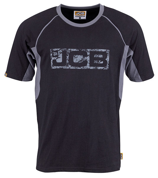 JCB Trade T-Shirts for Men - Durable Workwear & Construction Apparel - Perfect for Construction Sites, Outdoor Work & Heavy Duty Jobs