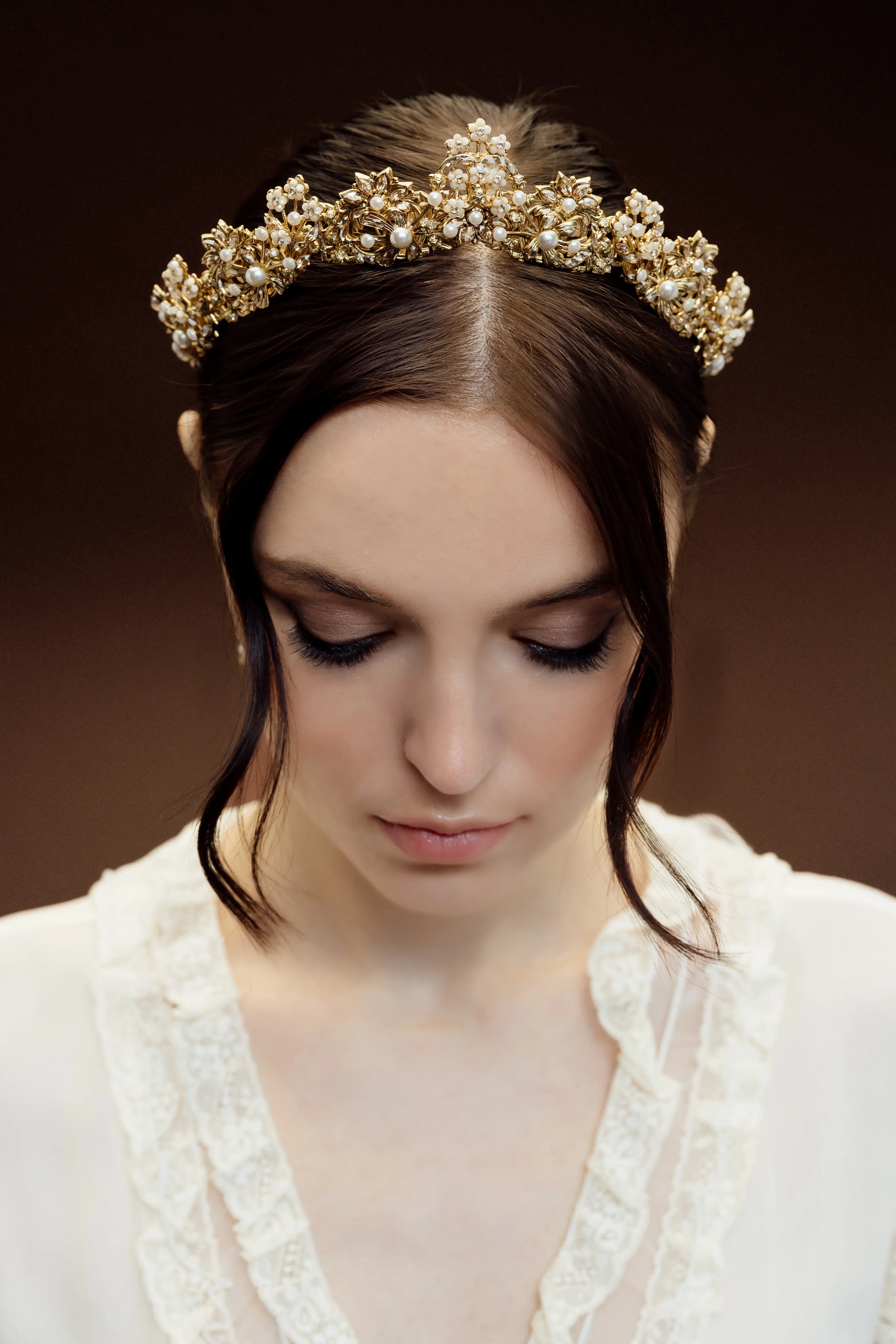 Evangeline Crown - Elegant & Stylish Tiara for Weddings, Prom, Pageants & Special Events | Perfect Bridal Accessory & Princess Costume Jewelry