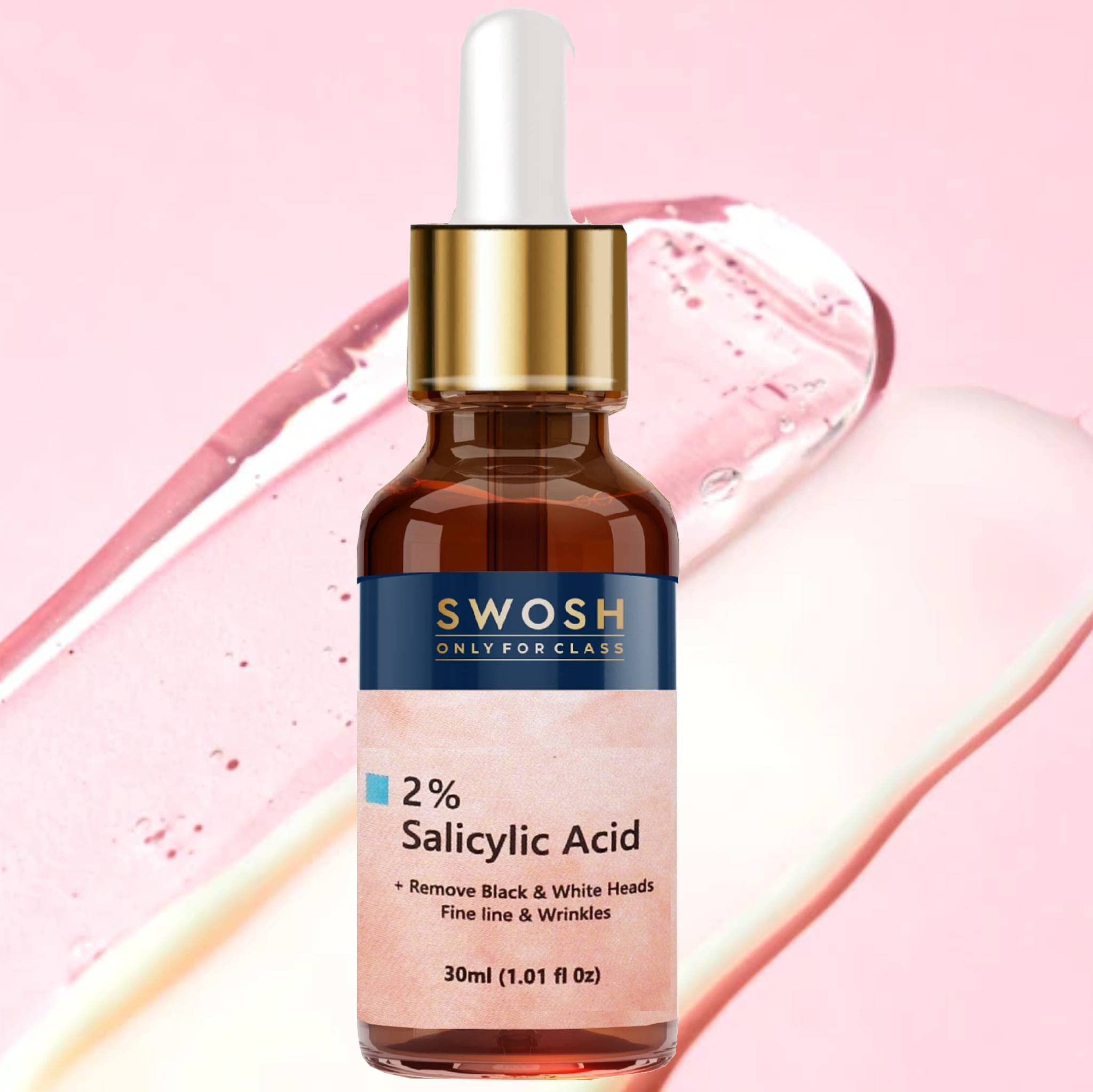 SWOSH Anti-Aging Skincare Set - Day & Night Face Cream (50g) with 2% Salicylic Acid Serum (30ml) | Reduces Wrinkles, Fine Lines | Contains Glycerin & Aloe Vera | Perfect for Daily Hydration & Acne Treatment - Morning & Night Routine