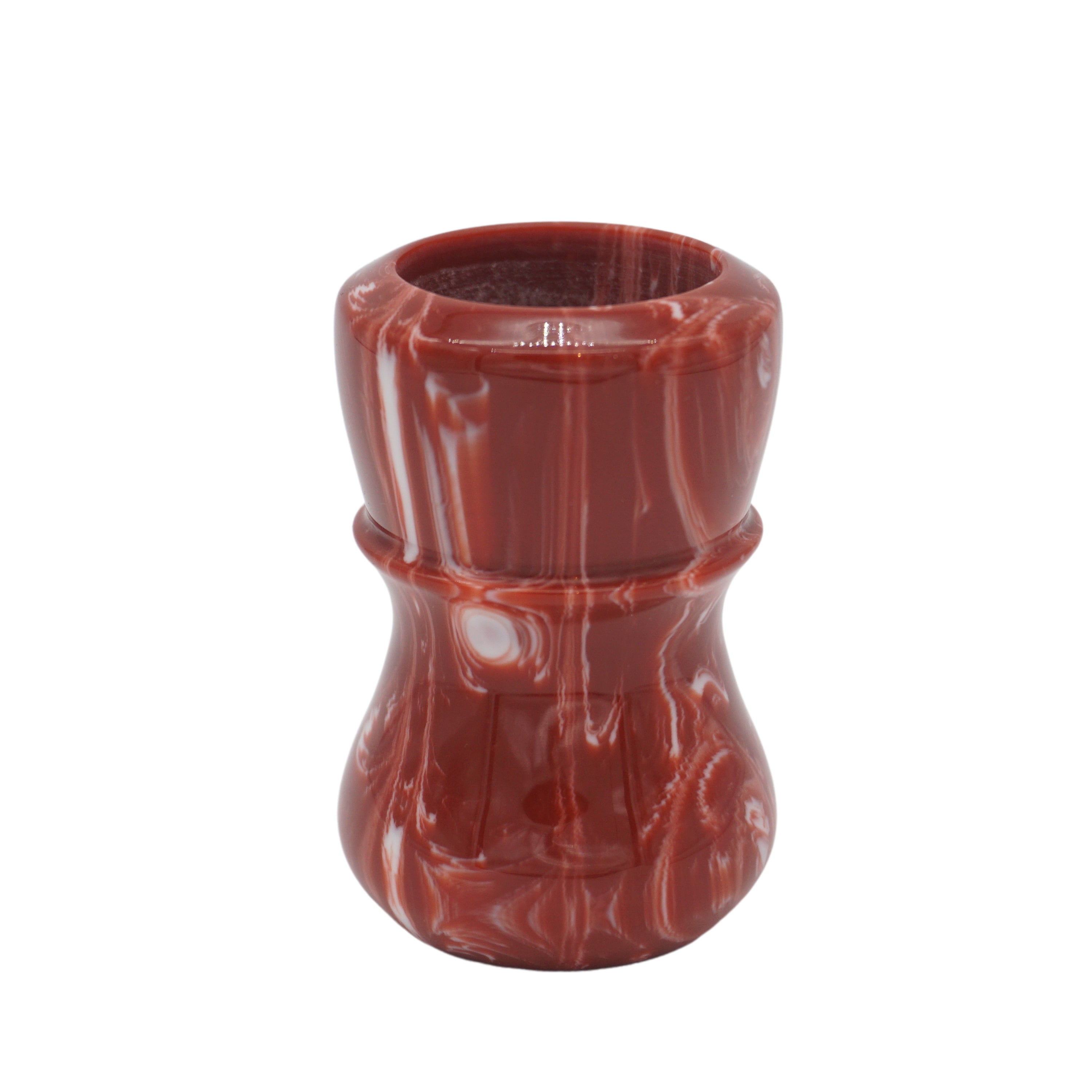 Premium Handmade Strawberry Cream Shaving Brush Handle - Fits 24mm & 26mm Knots - Perfect for Wet Shaving & Grooming Gifts