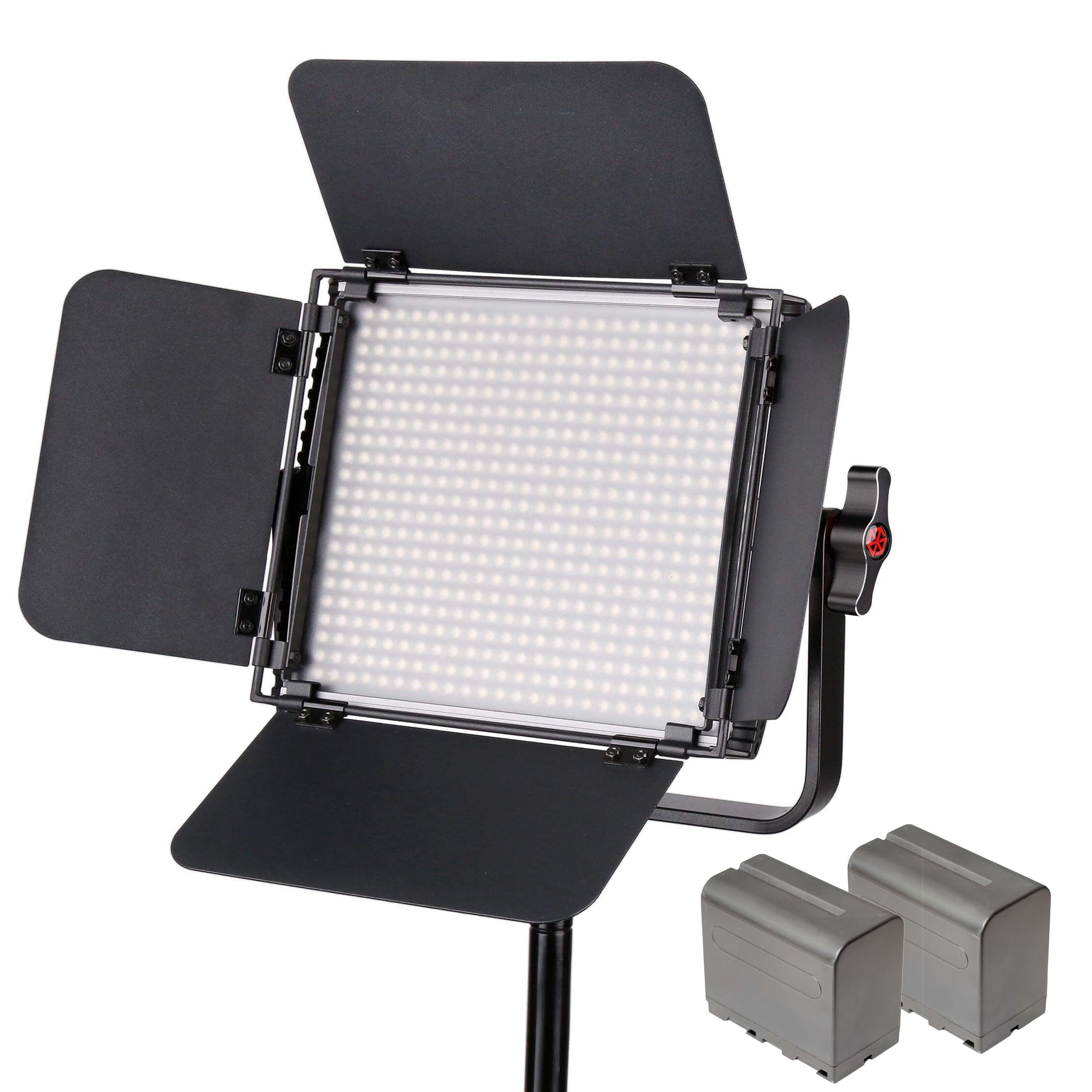 LECO500S II 36W Daylight Balanced Premium Metal LED Panel Light - Energy Efficient Studio Lighting for Photography, Videography & Office Workspaces