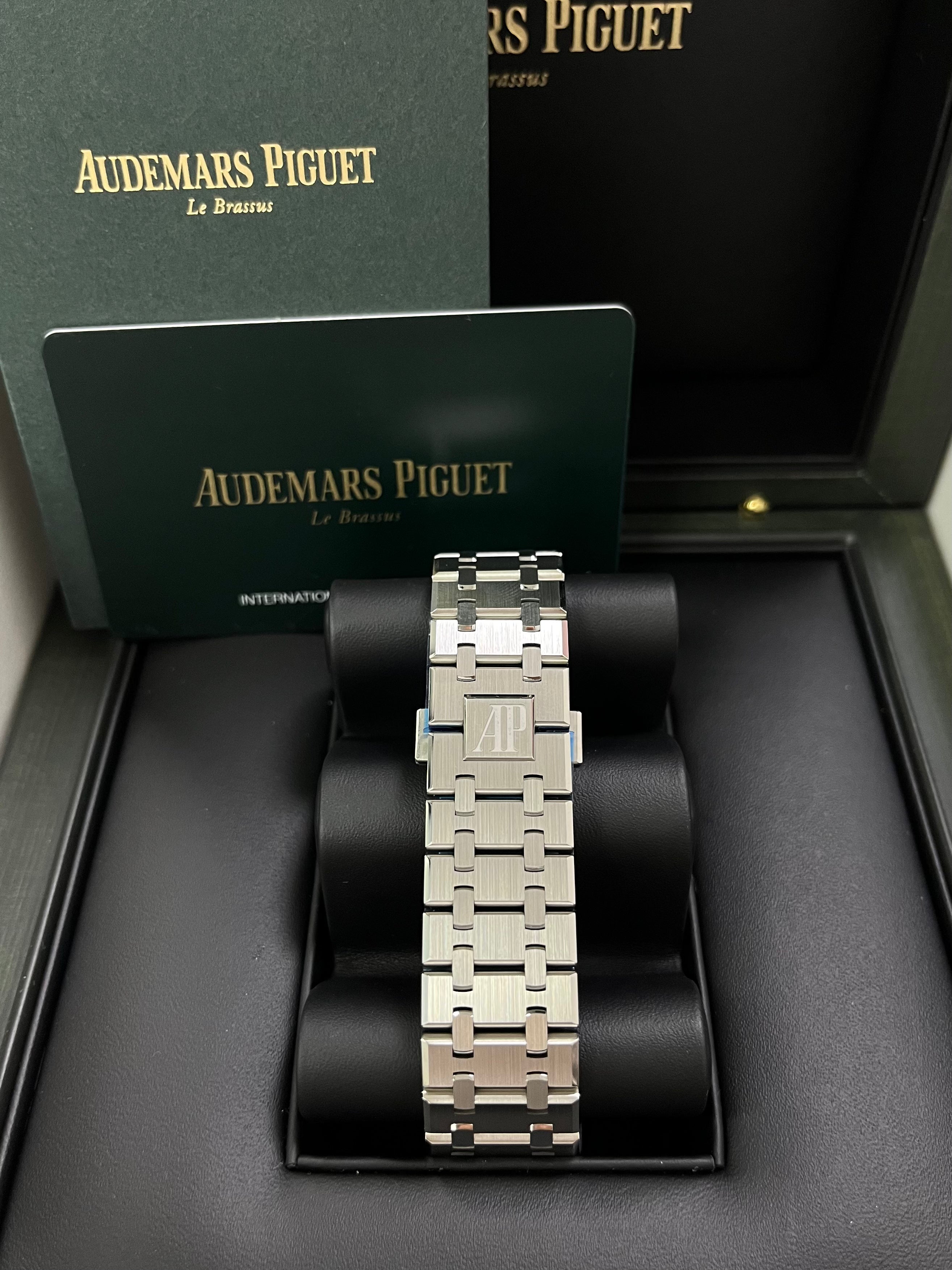 Audemars Piguet Royal Oak 15407ST.OO.1220ST.01 - Stainless Steel Skeleton Watch with Double Balance Wheel & Openwork Dial - Luxury Men's Timepiece for Business, Gala & Special Occasions