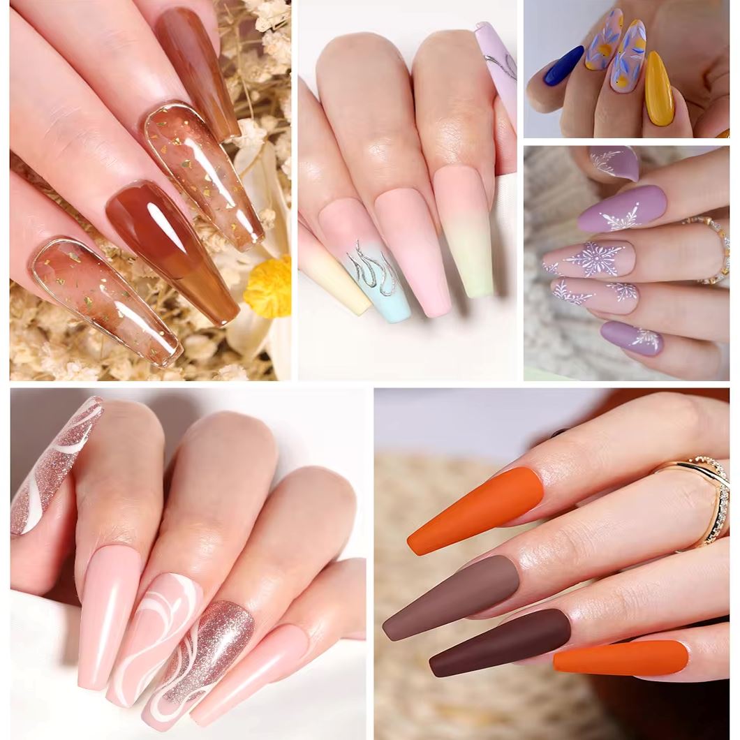 Born Pretty Gel Polish Kit - 60 Colors All Shine On Me Kit 2 for DIY Nails, Salon & Home Manicure | Long-Lasting UV/LED Nail Art Set for Women & Professionals
