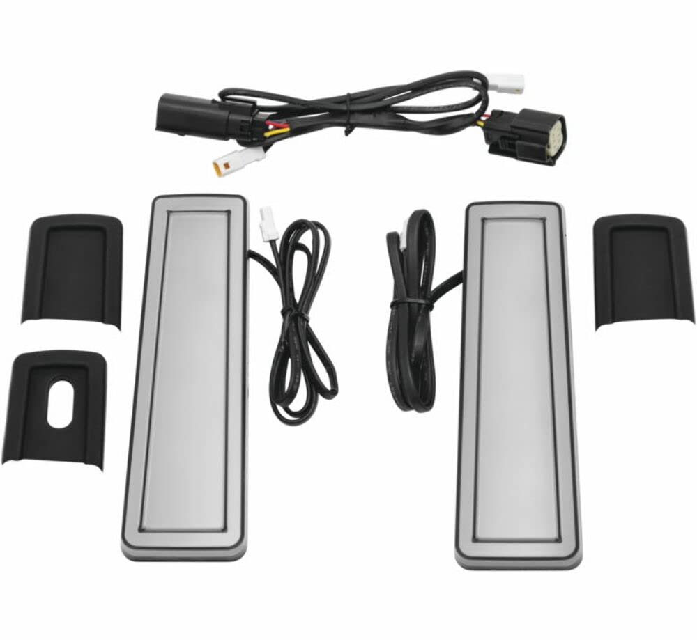 Kuryakyn 2953 Motorcycle LED Accent Lights - Smoke Tracer Filler Panel Lights for Harley Davidson, Custom Bikes | Enhance Night Visibility & Style for Cruisers, Choppers