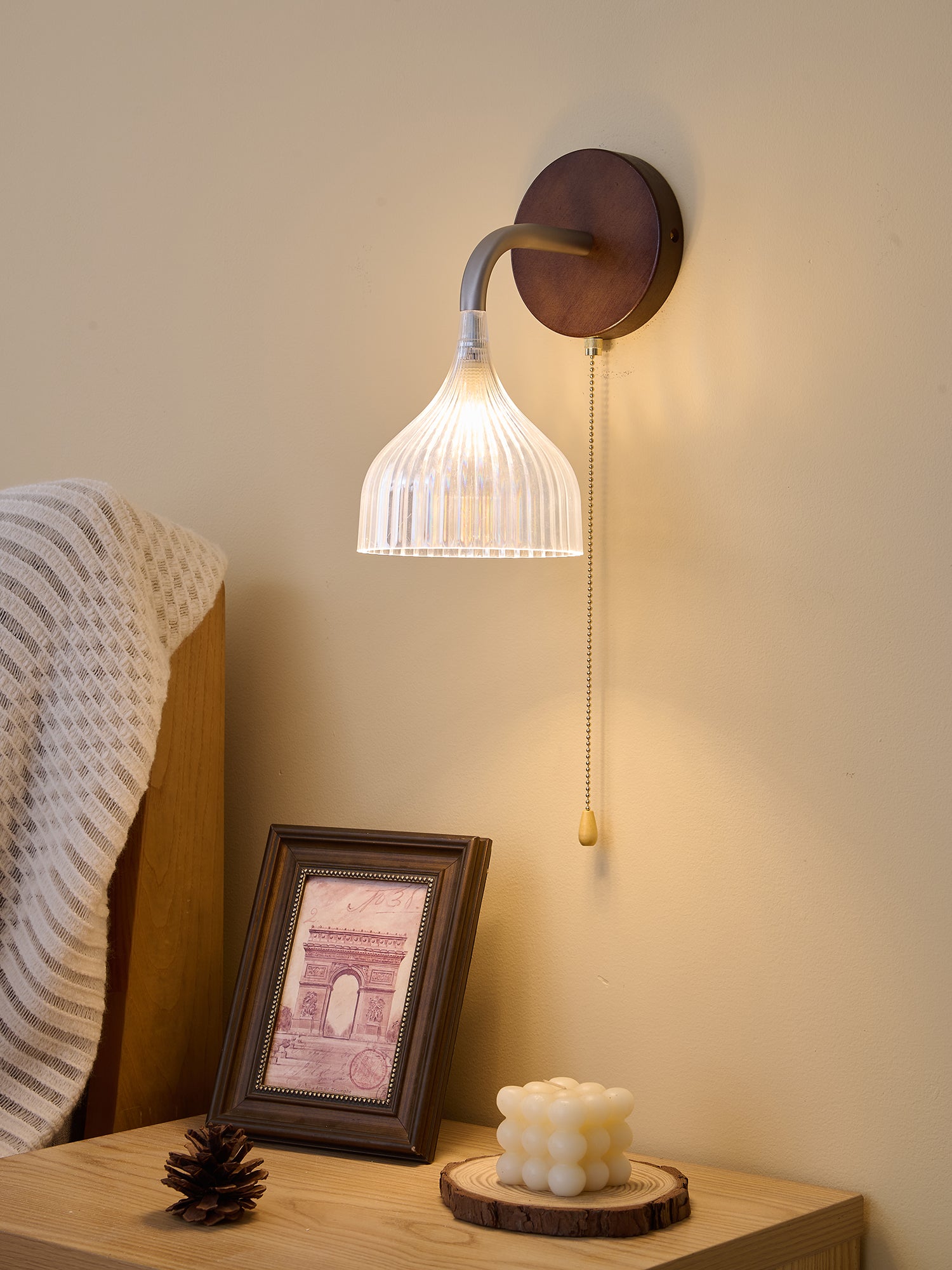 Lucina Wall Lamp - Modern LED Sconce Lighting for Bedroom, Living Room & Hallway | Energy-Efficient Indoor Wall Light Fixture