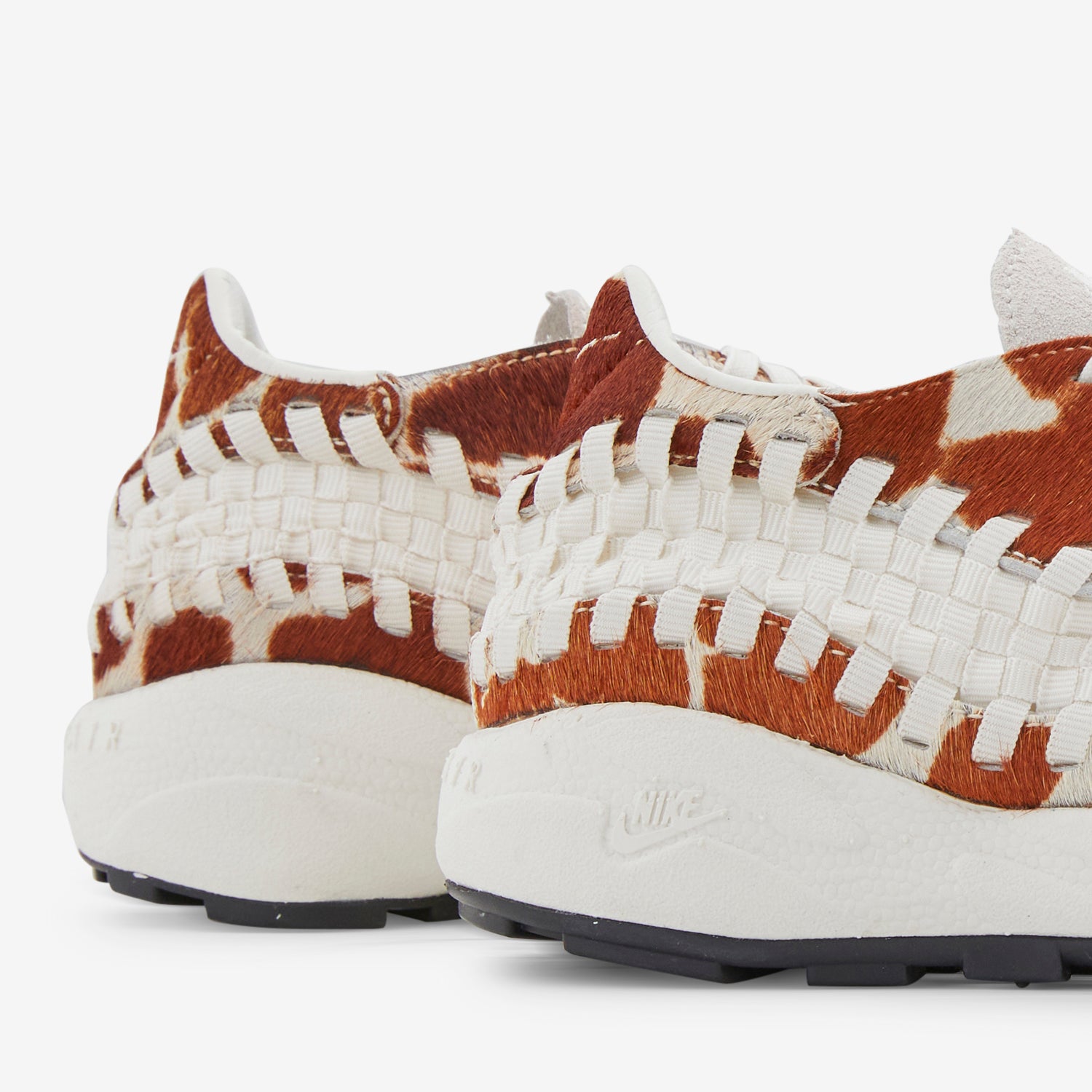 Women's Air Footscape Woven Natural Brown Sneakers - Lightweight Comfortable Casual Shoes for Running, Walking & Everyday Wear