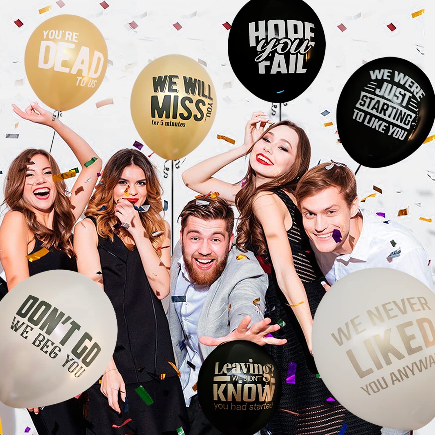30-Pack Farewell Party Balloons - Perfect for Retirement, Promotion, Transfer, New Job & Moving Away Celebrations | Great for Office Parties, Goodbye Gatherings & Special Send-Offs