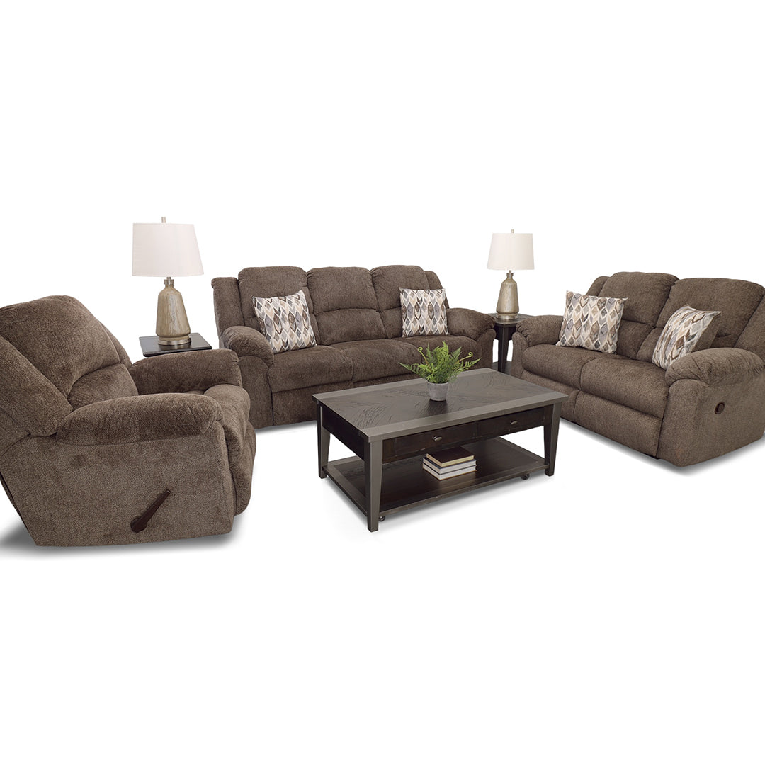 Newport Reclining Loveseat - Modern Comfortable 2-Seater Sofa with Adjustable Backrest for Living Room, Home Theater & Small Spaces
