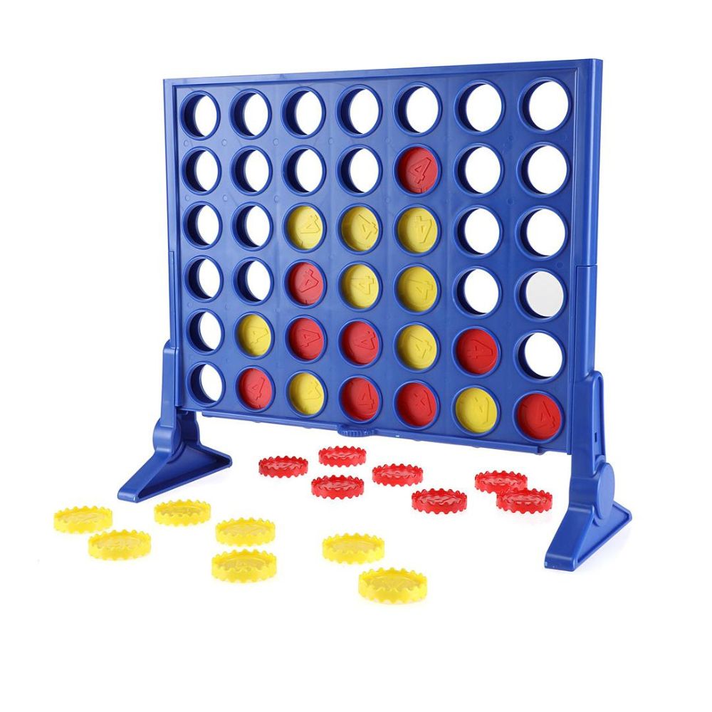 Connect 4 Classic Board Game - Strategy Game for Kids & Adults - Fun Family Game Night Activity - Perfect for Parties, Travel & Indoor Entertainment