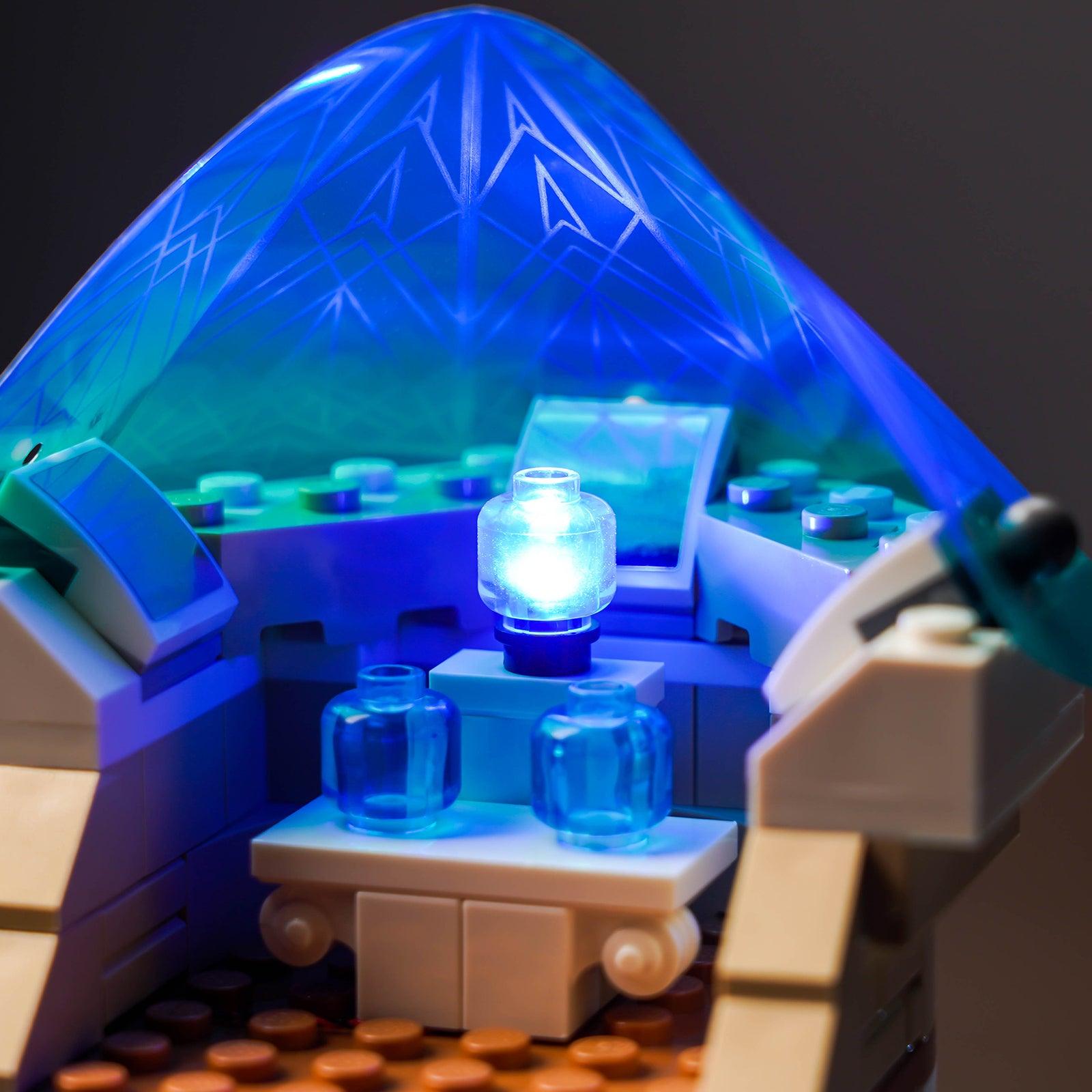 LEGO Disney King Magnifico's Castle 43224 Light Kit - LED Lighting Set for LEGO Disney Castle Model - Perfect for Display & Nighttime Decoration