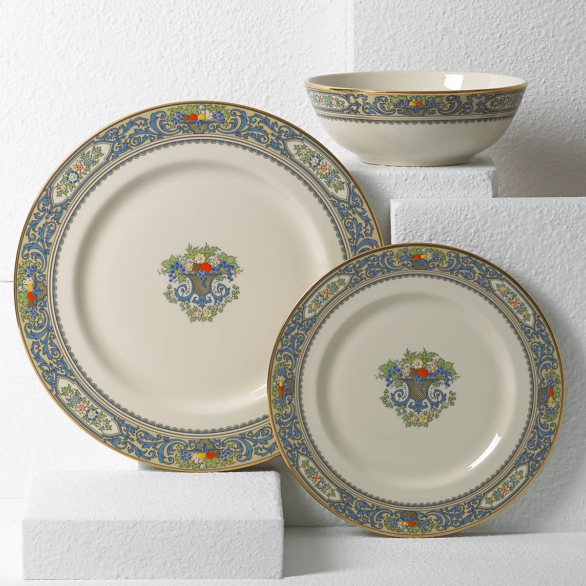 Autumn 3-Piece Place Setting - Elegant Dinnerware Set for Fall Table Decor | Perfect for Thanksgiving, Harvest Parties & Cozy Family Dinners