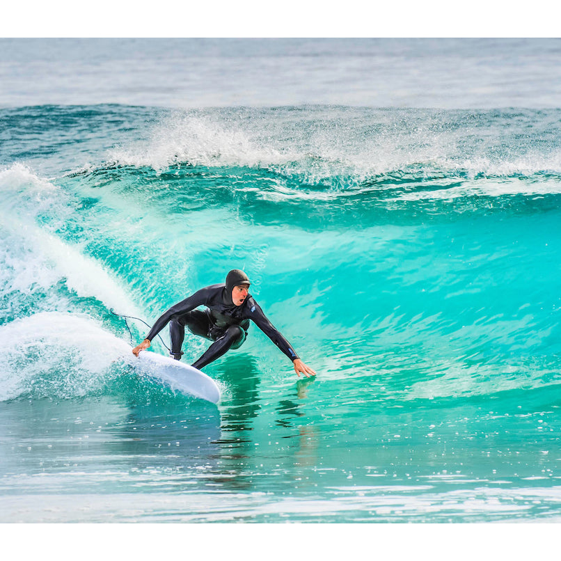 NSP Protech Double Up 7'4 Surfboard - Premium White Performance Board for Waves | Perfect for Beginners & Intermediate Surfers | Beach, Ocean & Coastal Riding