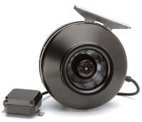 6 Inch Inline Centrifugal Duct Fan - High CFM Ventilation Blower for HVAC, Grow Tents & Home Air Circulation