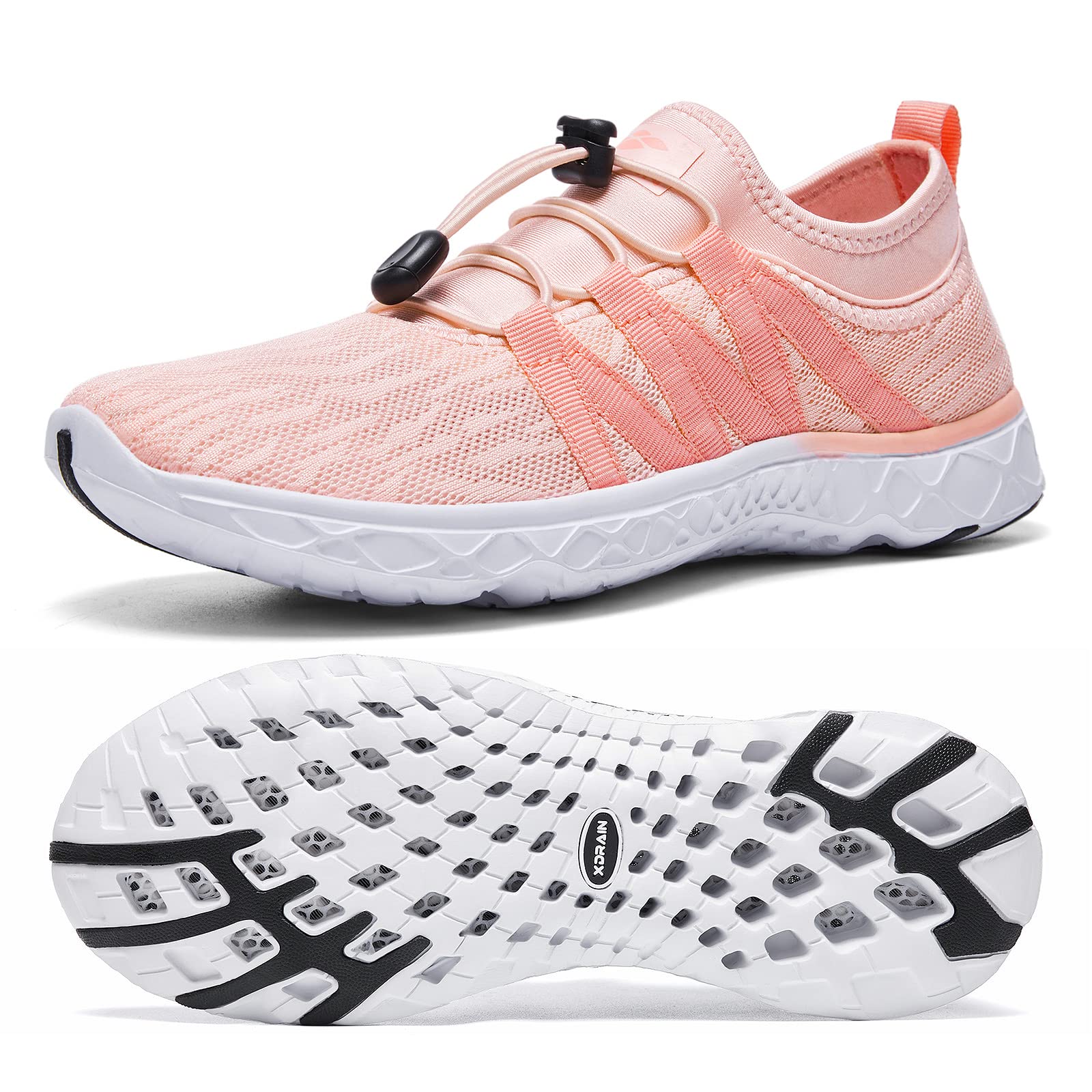 Aleader Women's Quick-Dry Mesh Slip-On Water Shoes for Beach, Pool, Yoga & Travel | Lightweight & Comfortable Aqua Shoes